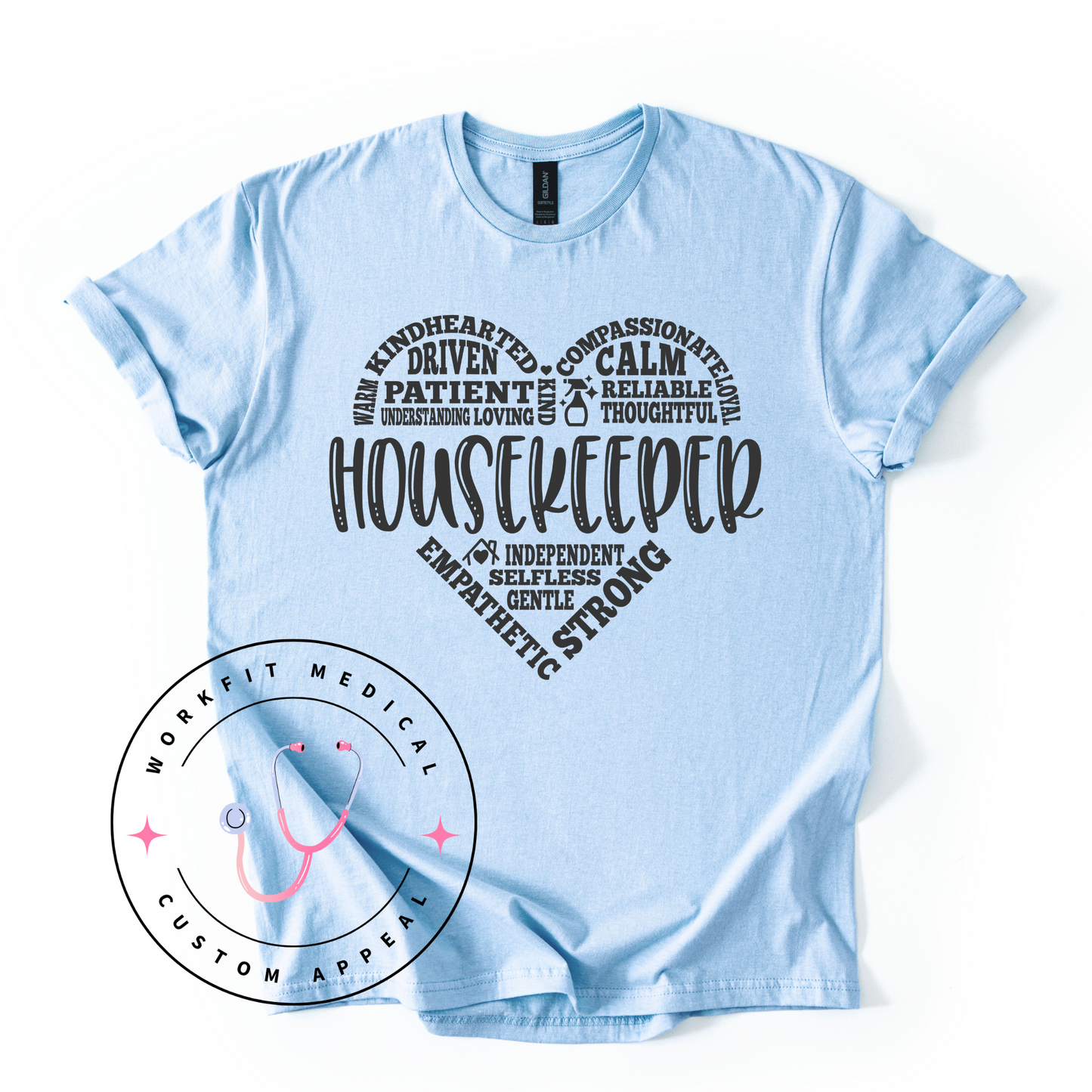 Housekeeper Heart Tee