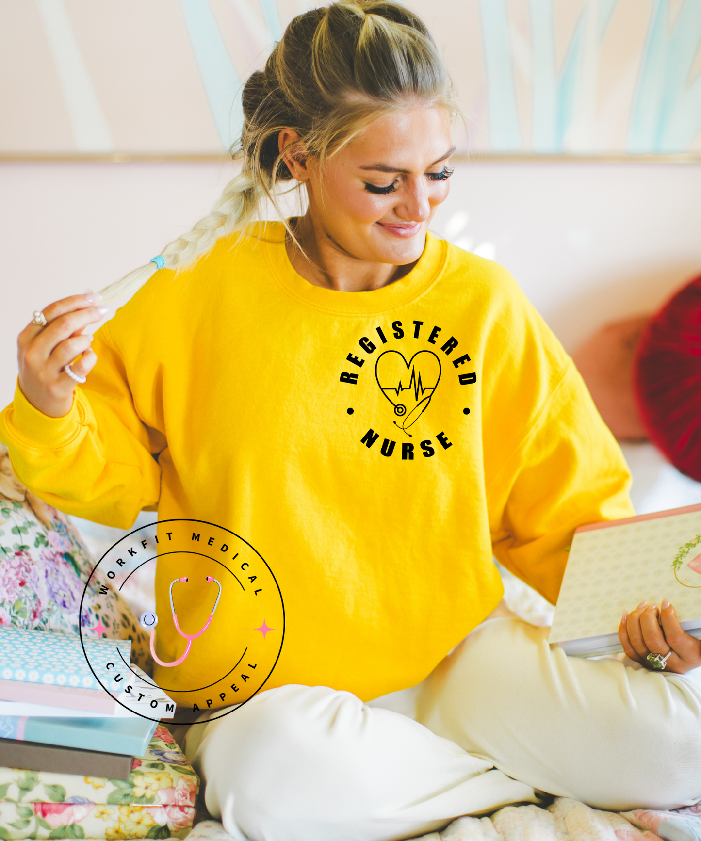 Registered Nurse Golden Years Crewneck