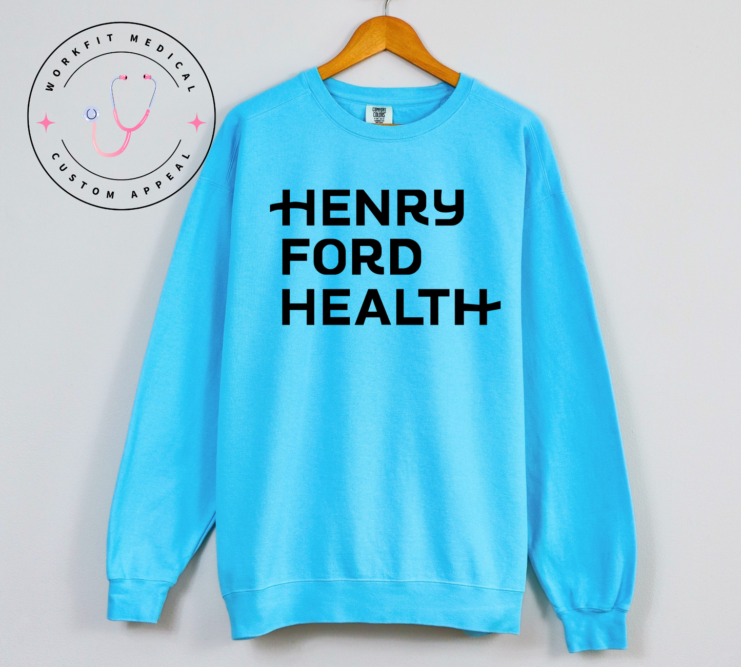 Henry Ford Health Comfort Color Crewnecks