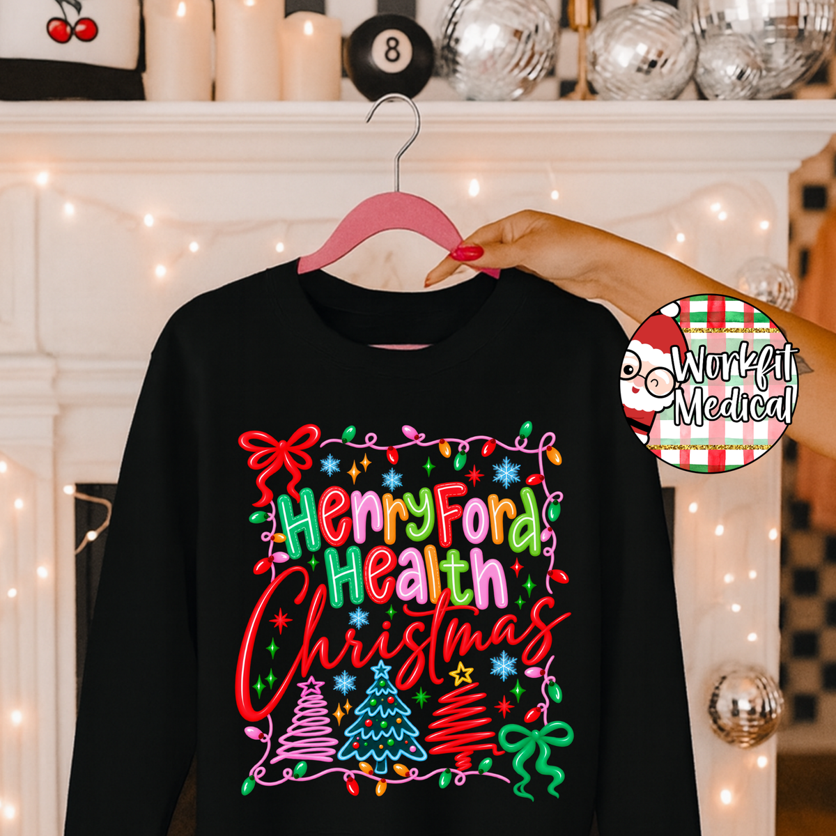 Henry Ford Holiday Light Crewneck