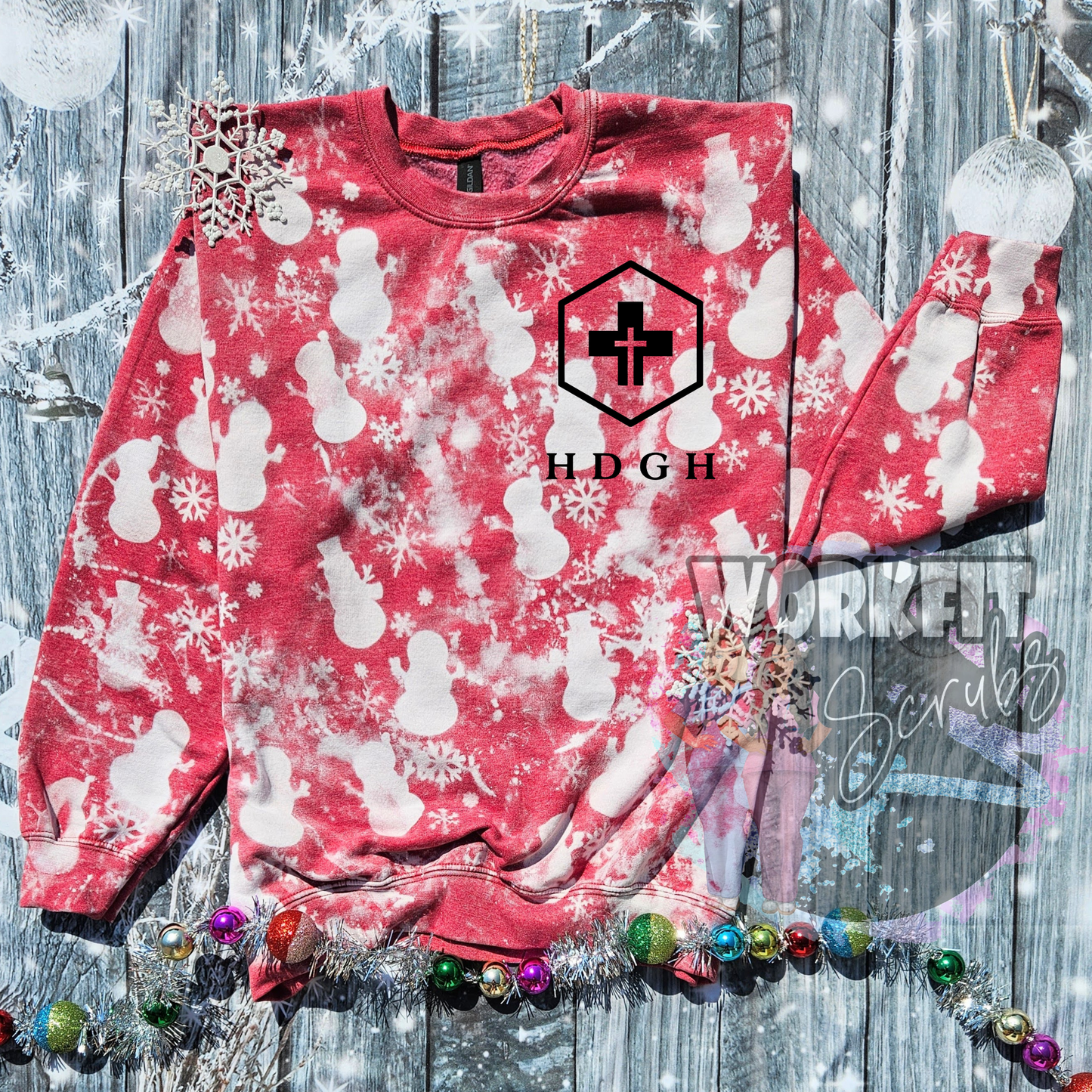 Hotel Dieu Health Care Holiday Crewneck