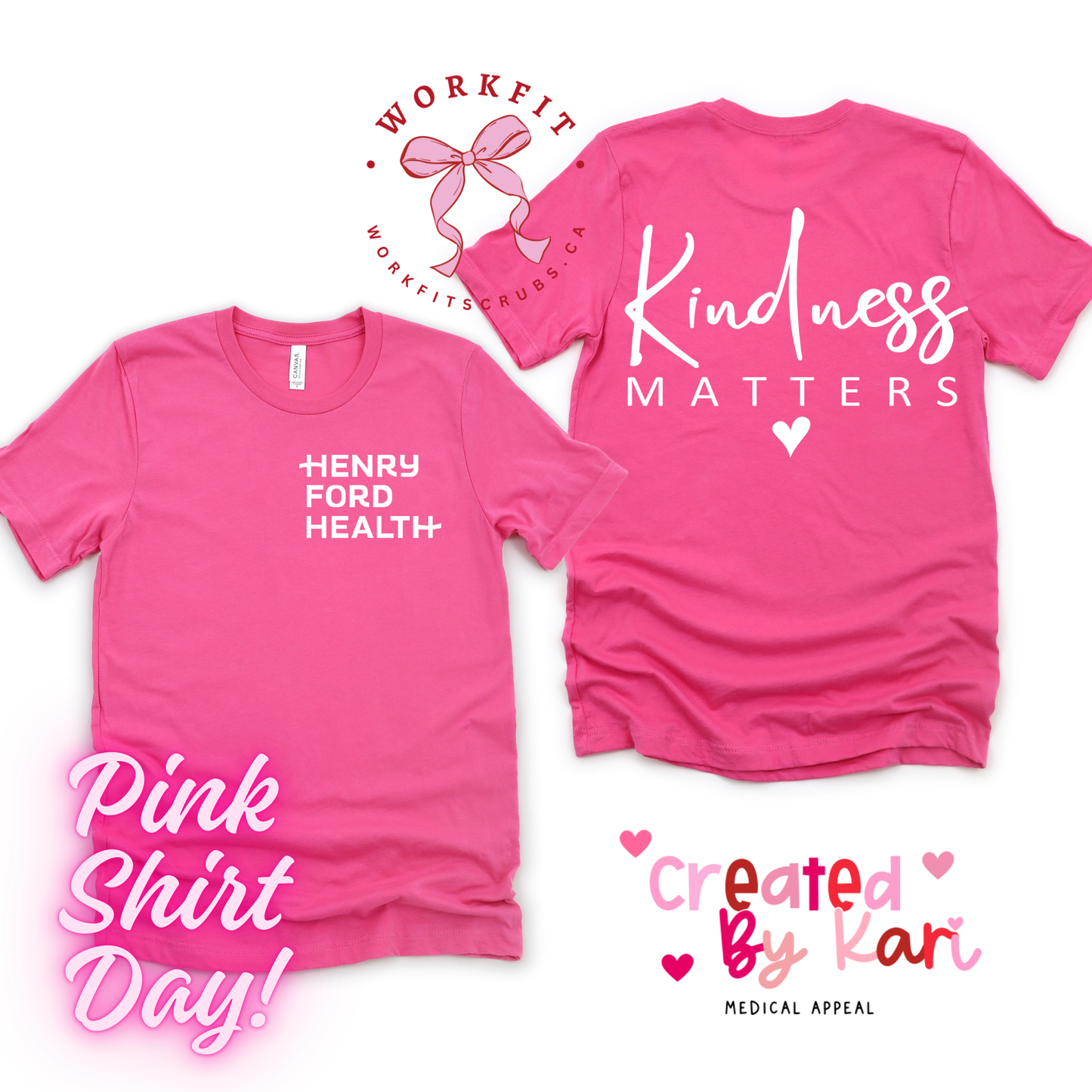 Henry Ford Health Care Kindness T-Shirt
