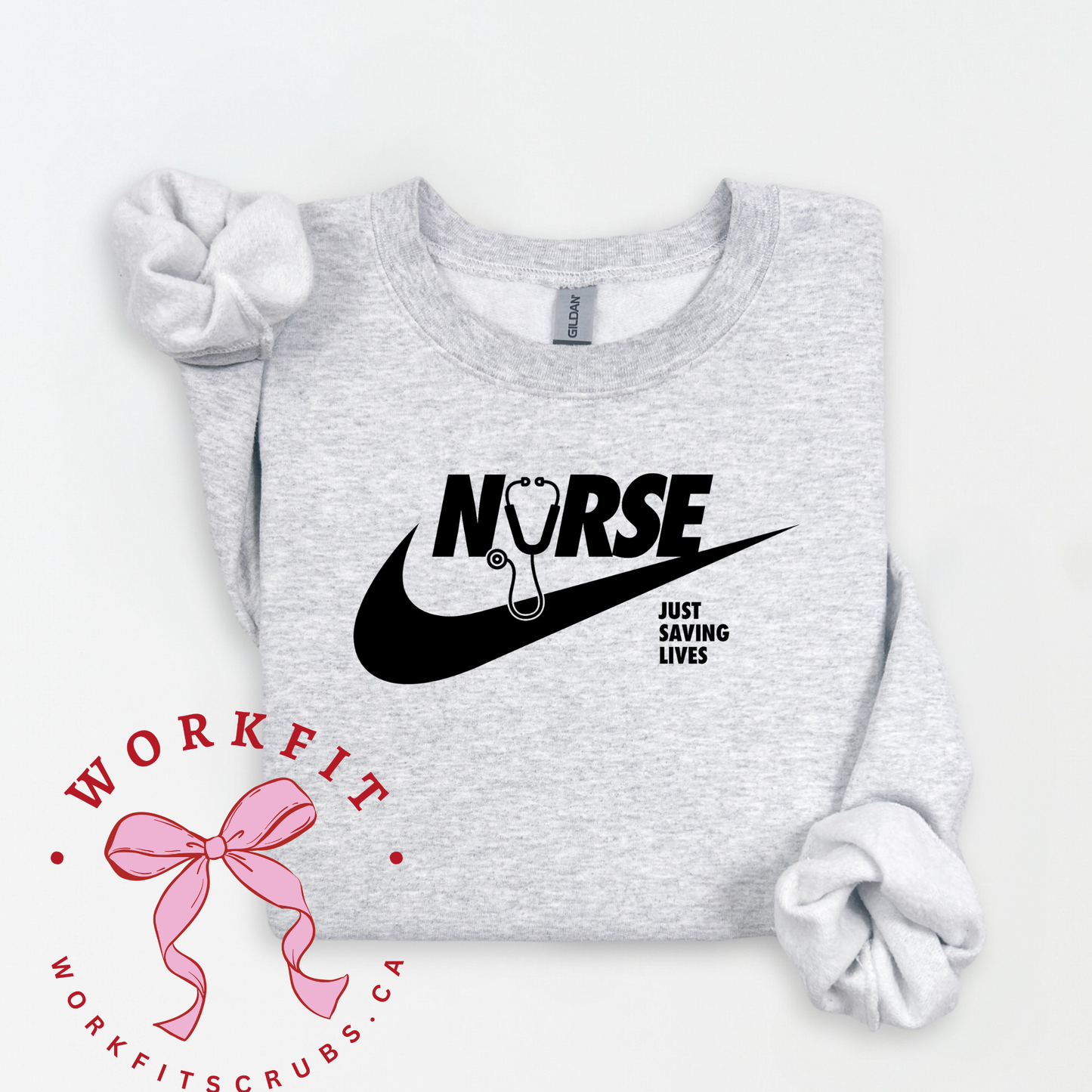 Nurse Swoop Crewneck