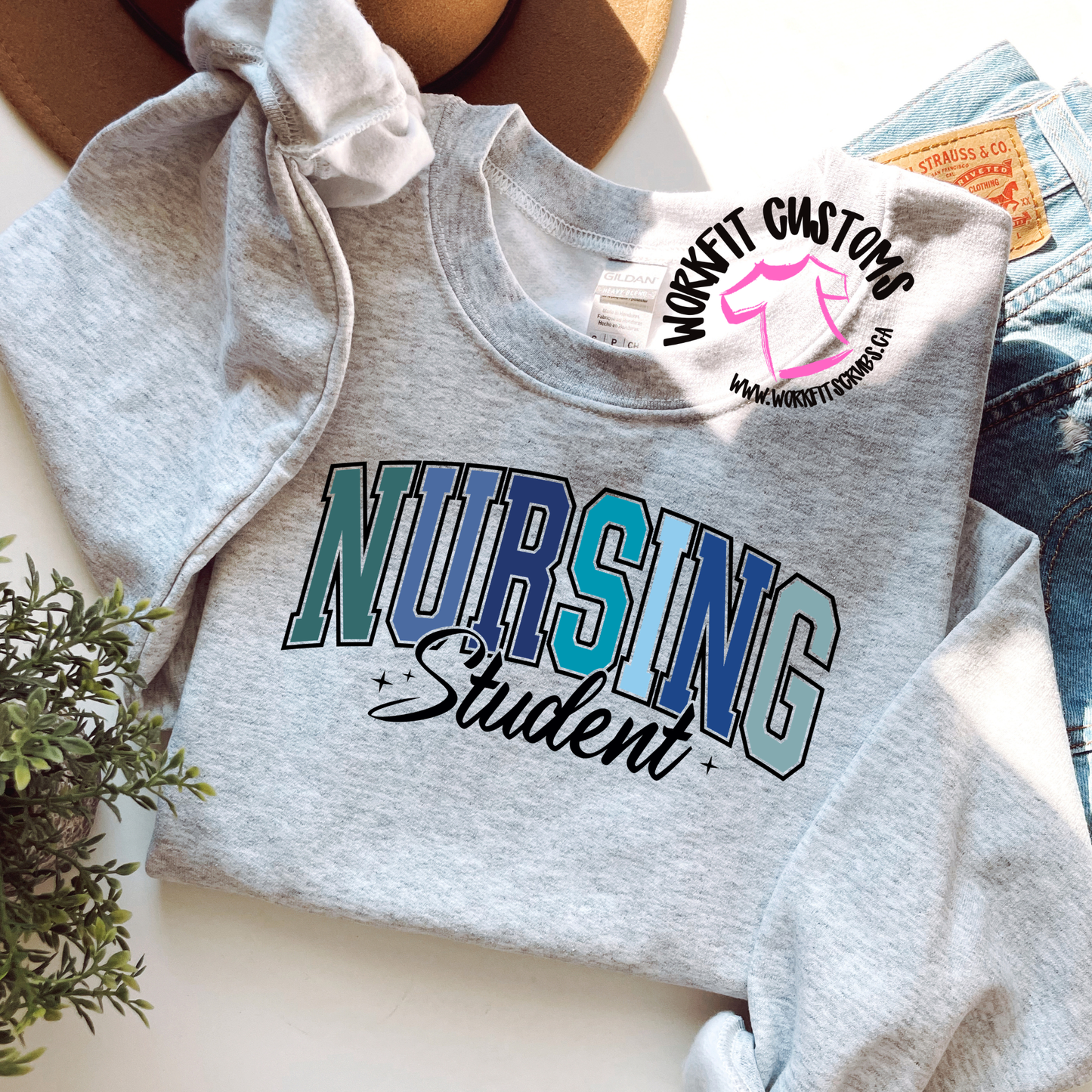 Nursing Student Crewneck/ Hoodie