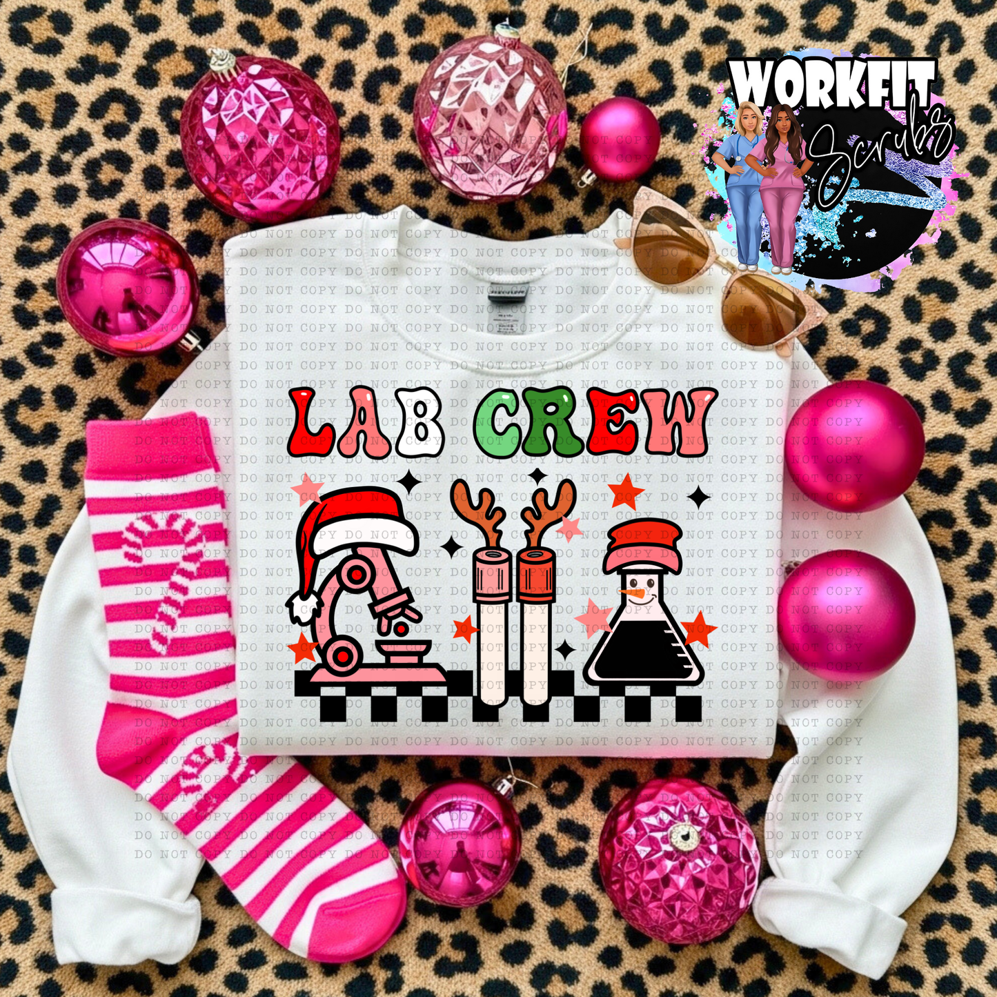 Christmas LAB CREW Holiday Sweater