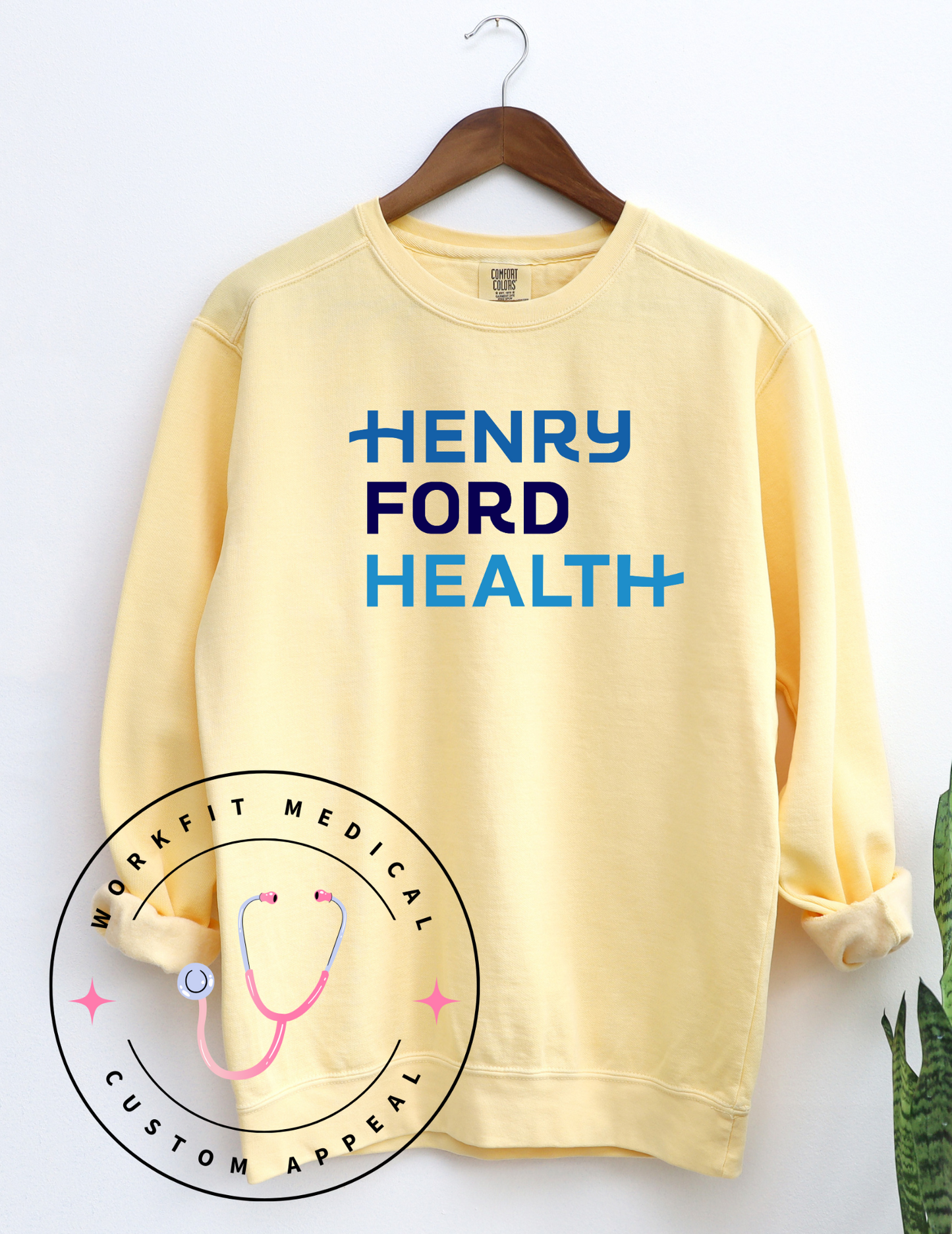 Henry Ford Health Comfort Color Crewnecks