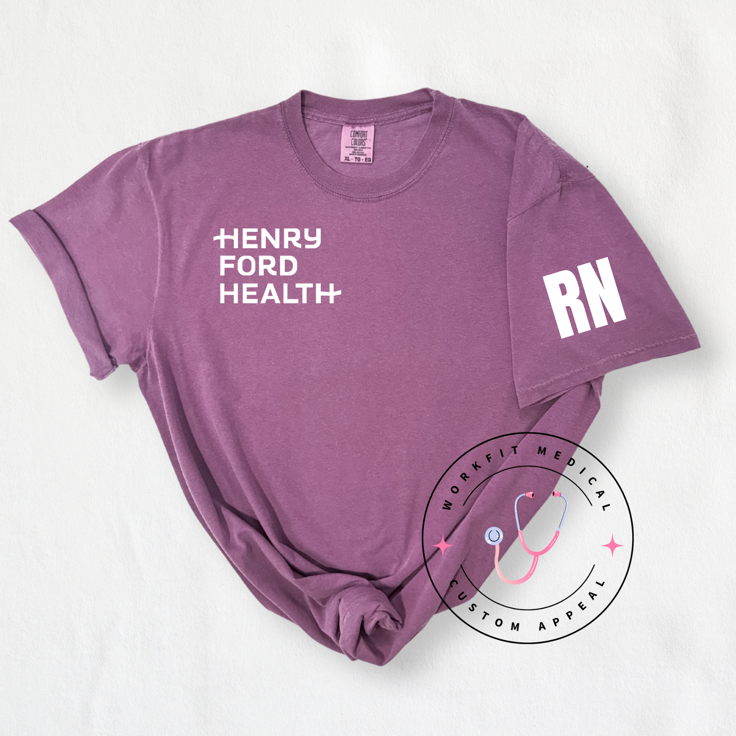 Henry Ford Health RN Comfort Color Tees