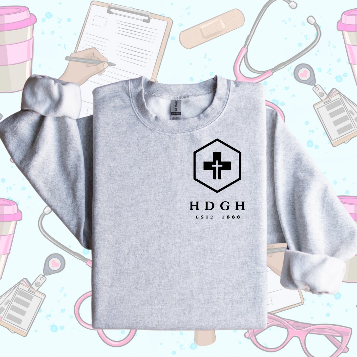Hotel Dieu Healthcare Crewneck