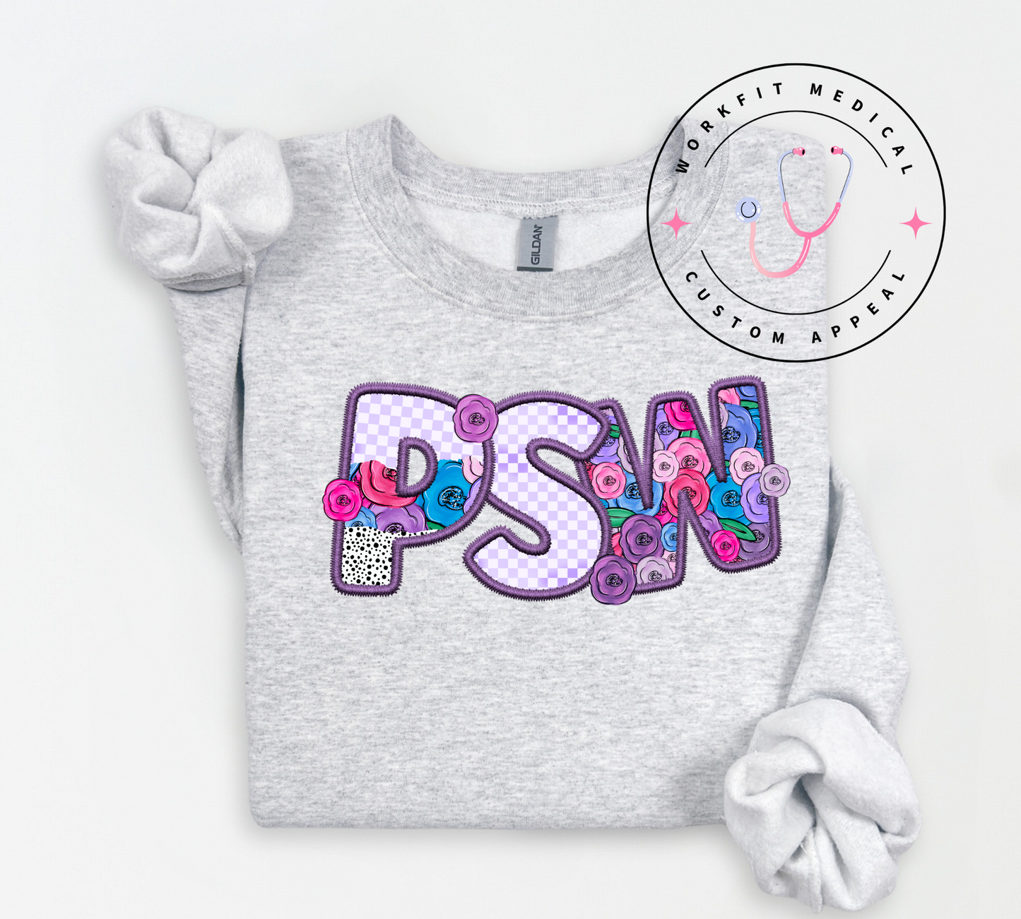 Simply Floral PSW Crewneck