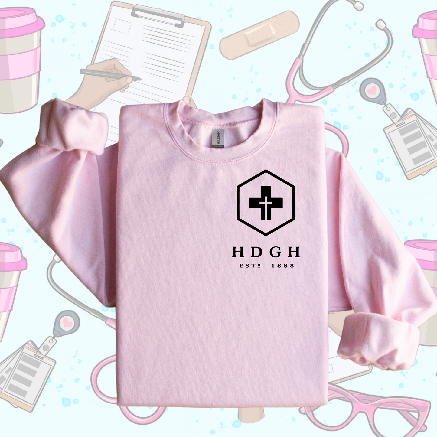 Hotel Dieu Healthcare Crewneck