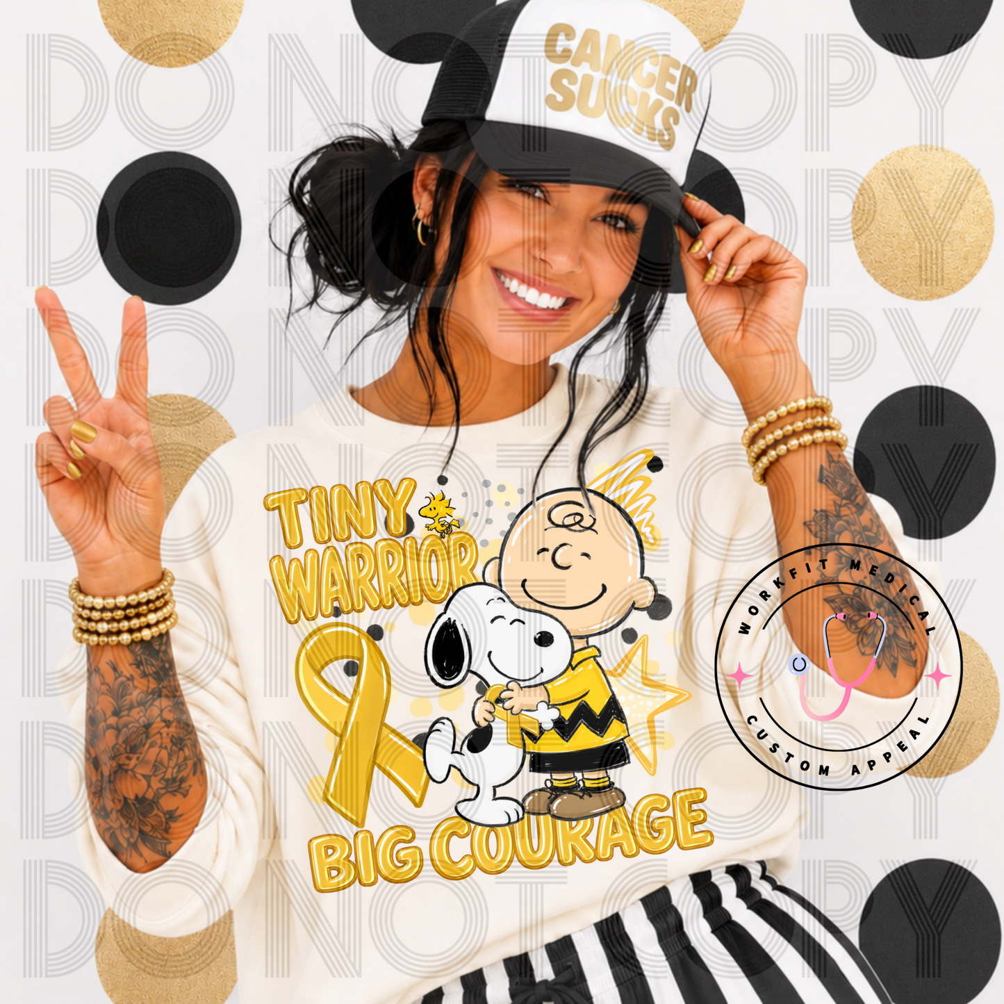 Character Childhood Cancer Awareness Tees