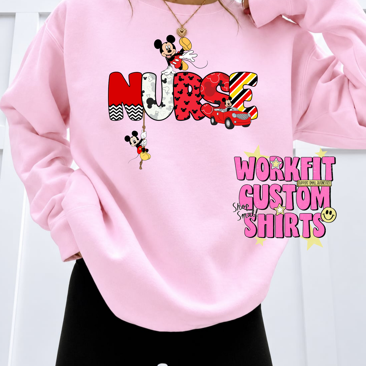 Nurse Minnie Crewneck