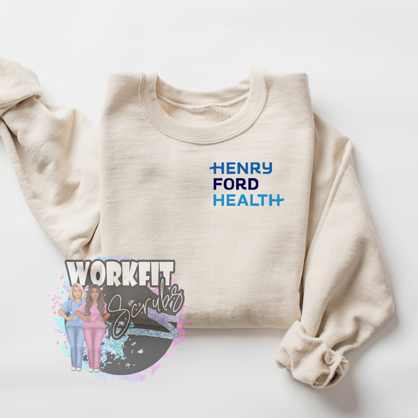 Henry Ford Health Gildan Crewnecks