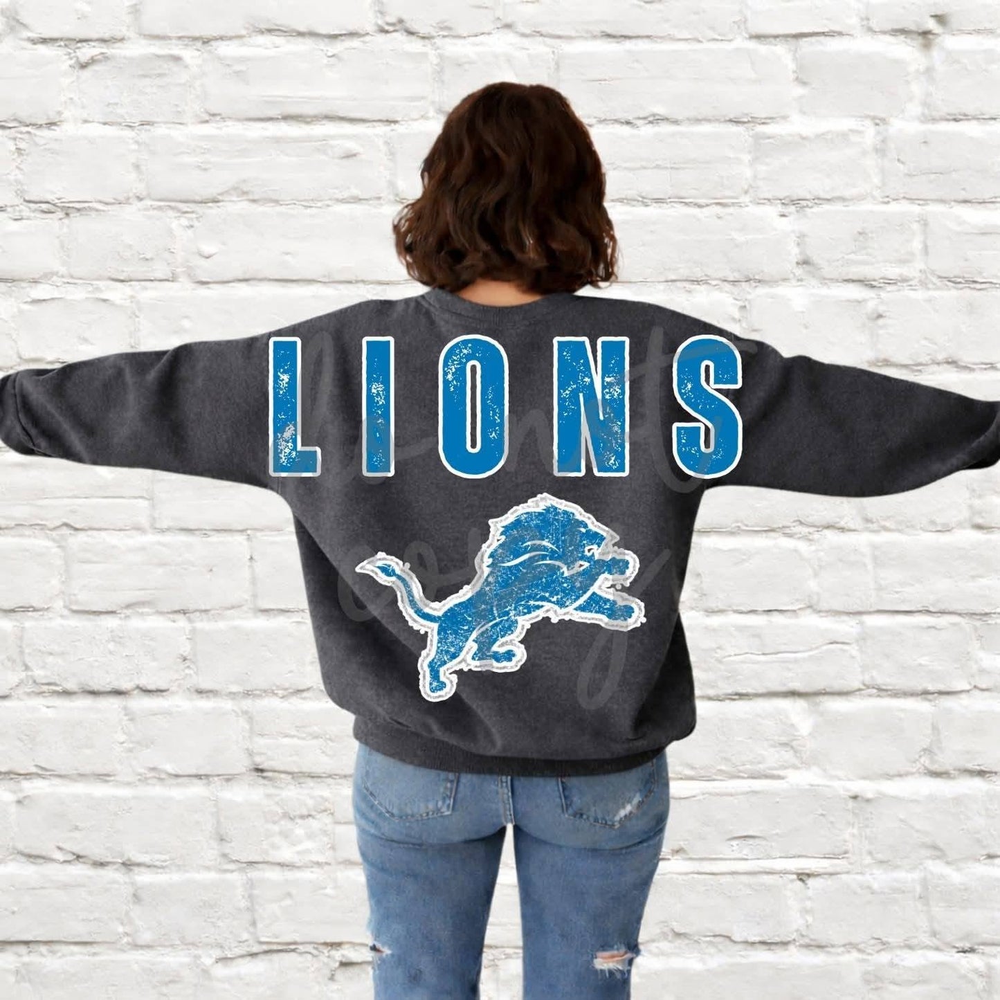 Lions Oversized Crewneck