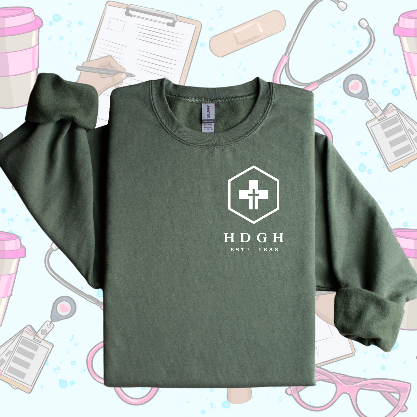 Hotel Dieu Healthcare Crewneck
