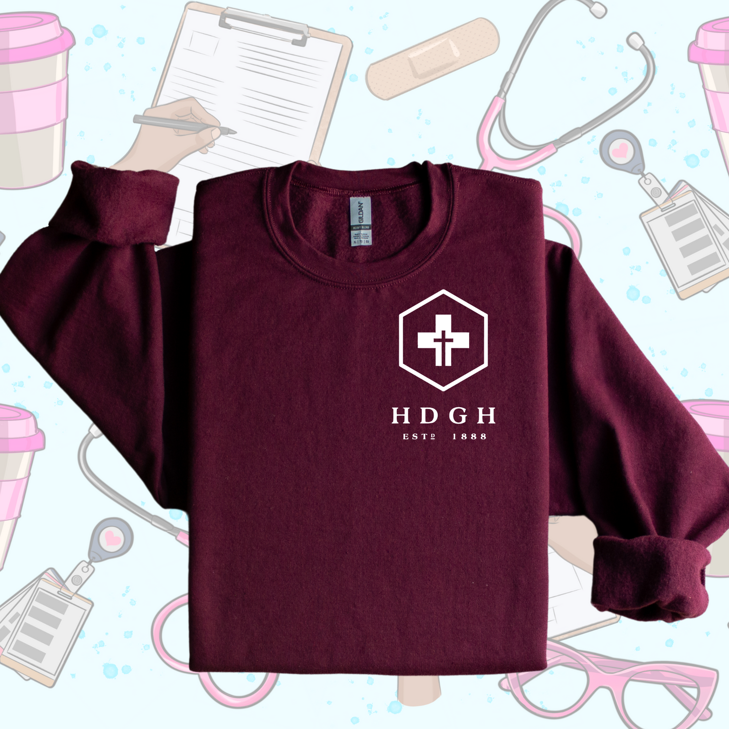 Hotel Dieu Healthcare Crewneck