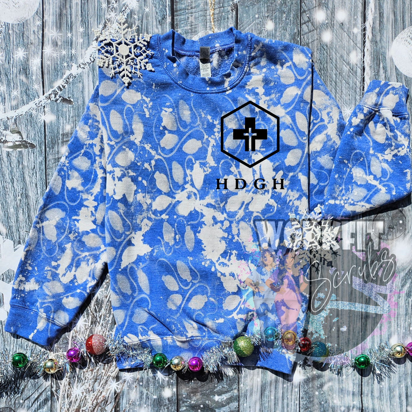 Hotel Dieu Health Care Holiday Crewneck
