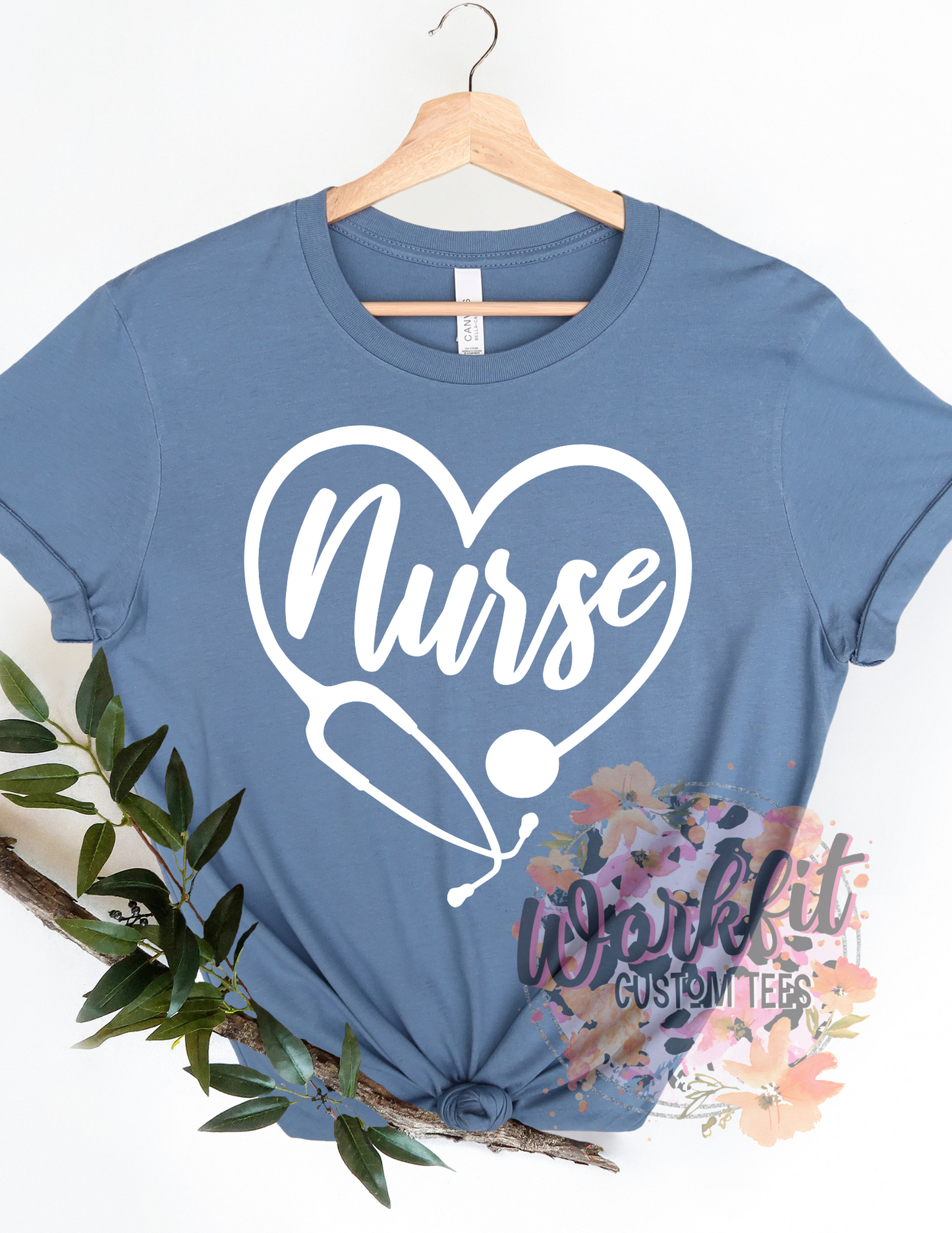 Nurse Heart Stethoscope