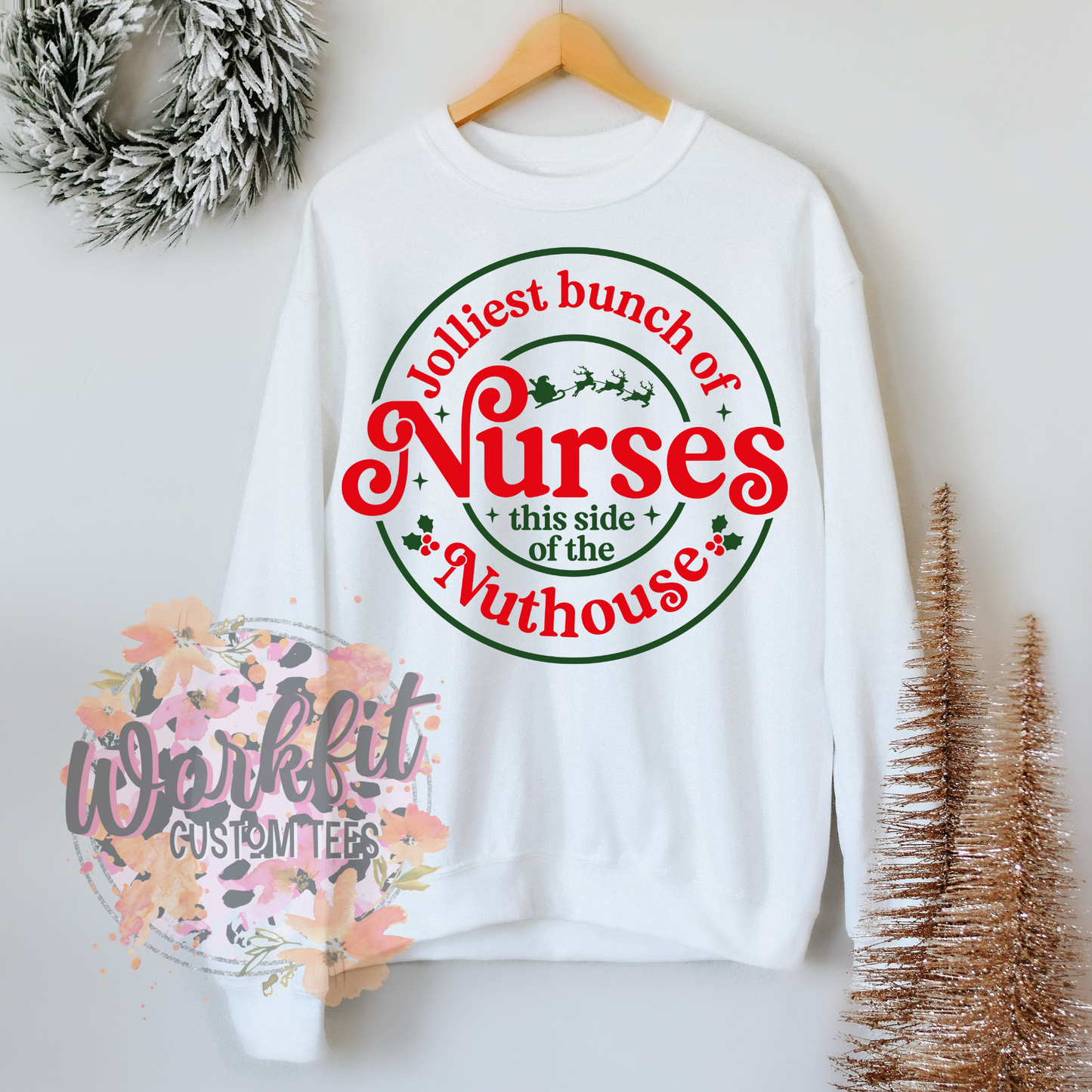 Jolliest bunch of nurses