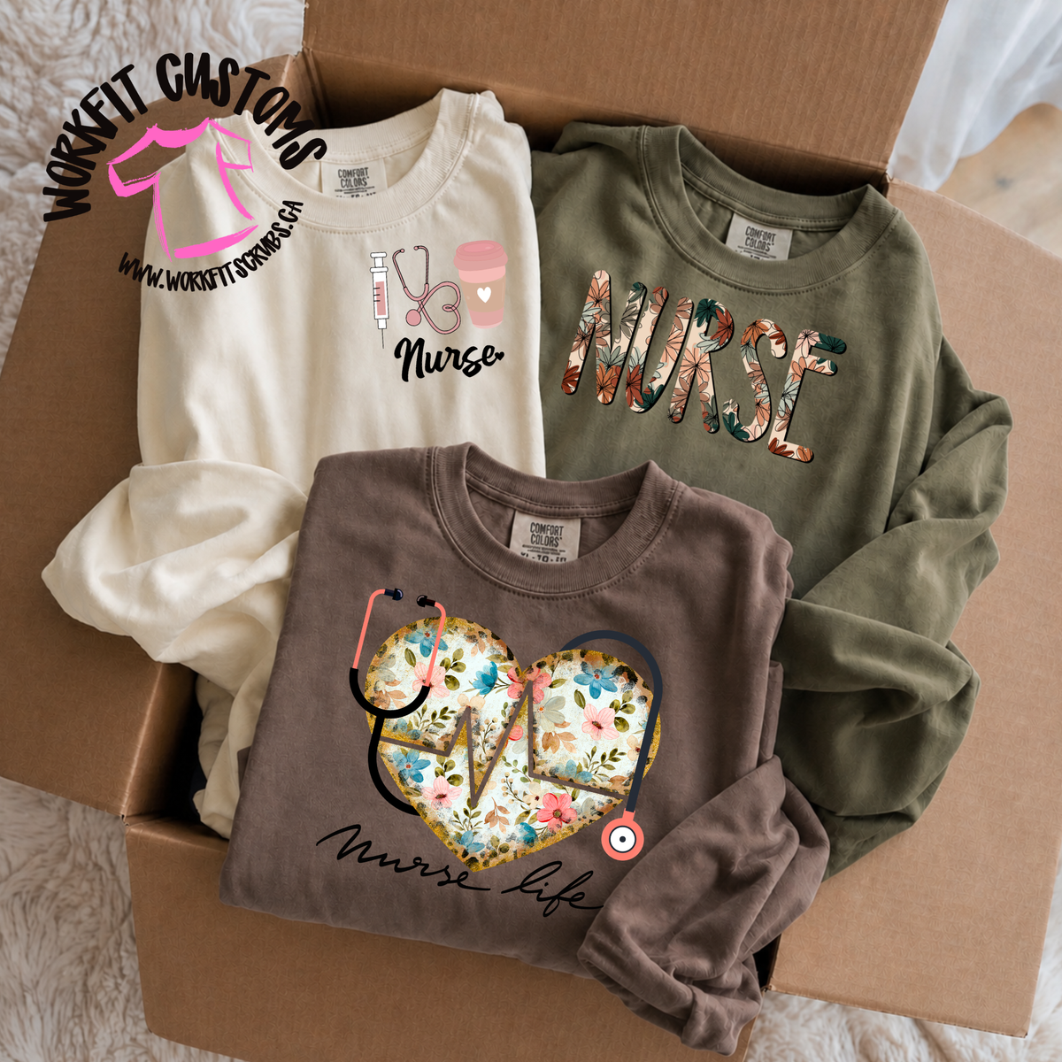 Nurse Long Sleeve TShirt Bundle