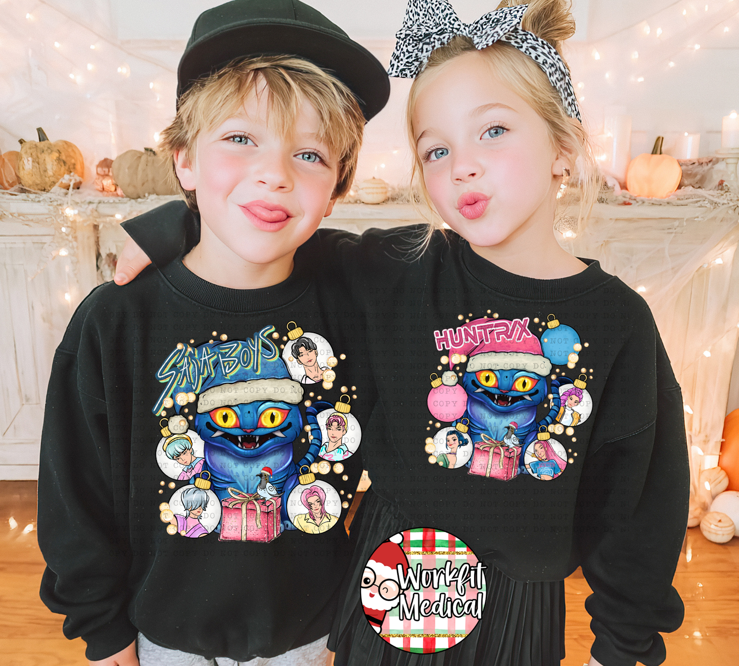 Christmas K POP Crewnecks