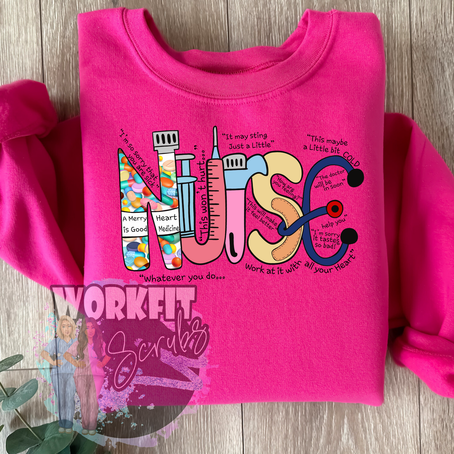 Nurse Doddle Design Crewneck