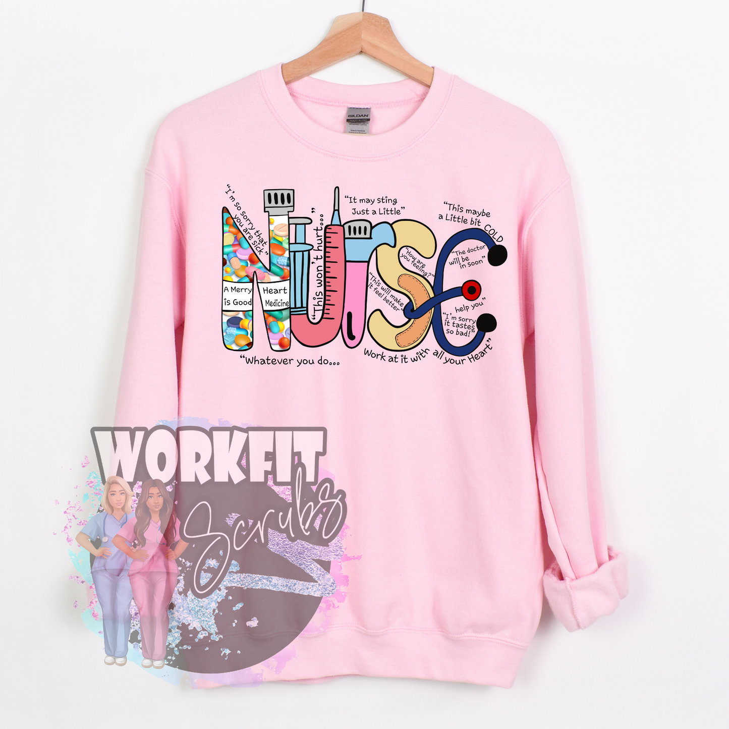 Nurse Doddle Design Crewneck