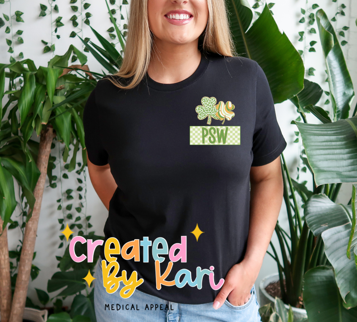PSW Pocket Lucky Clover Tee