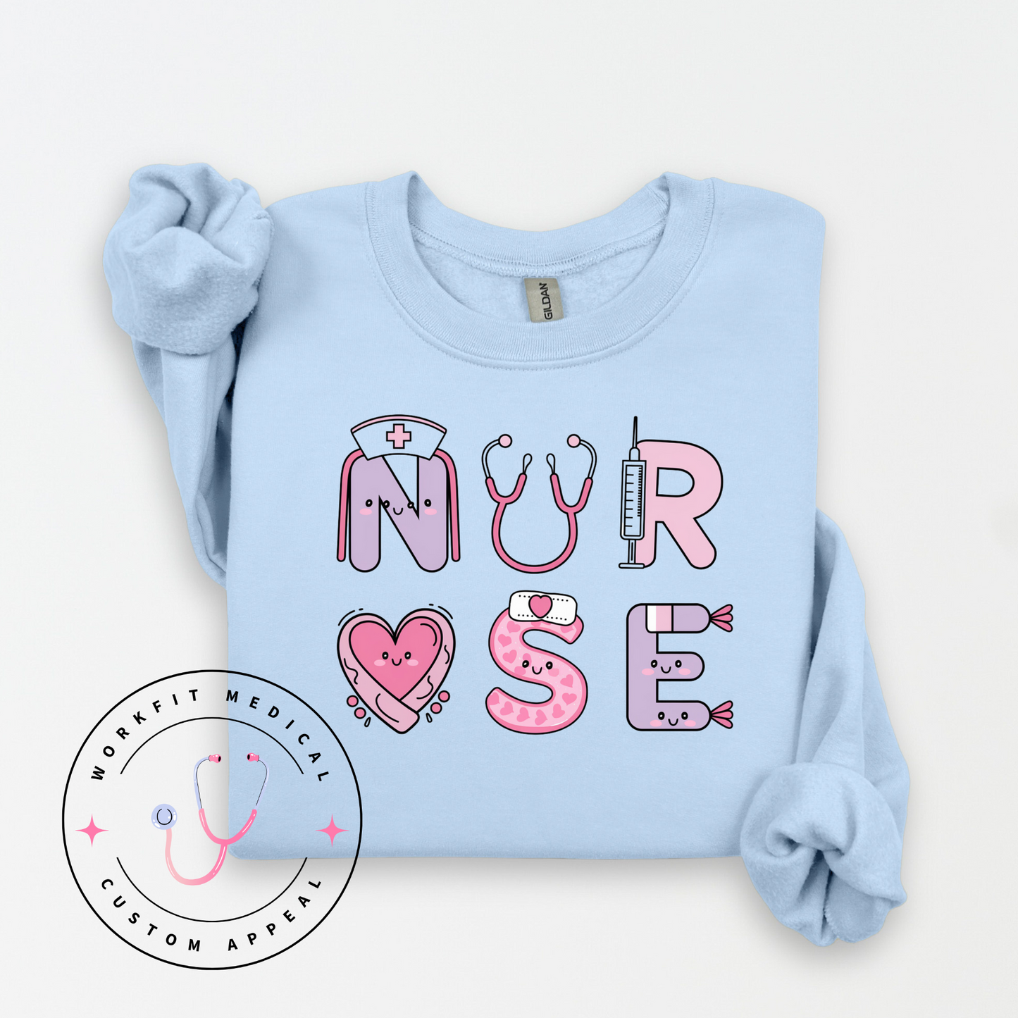 Oversized Nurse Doddle Crewneck