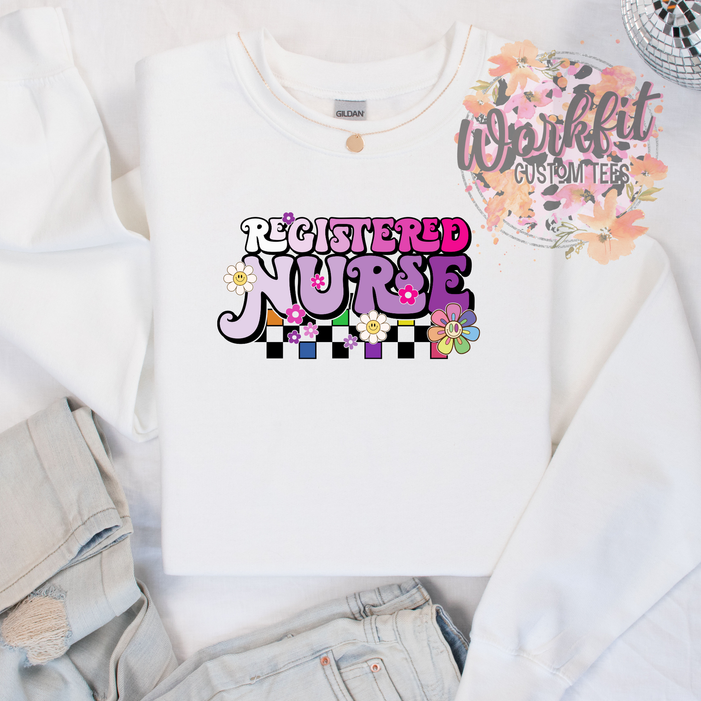 Registered Nurse 2 tone Crew