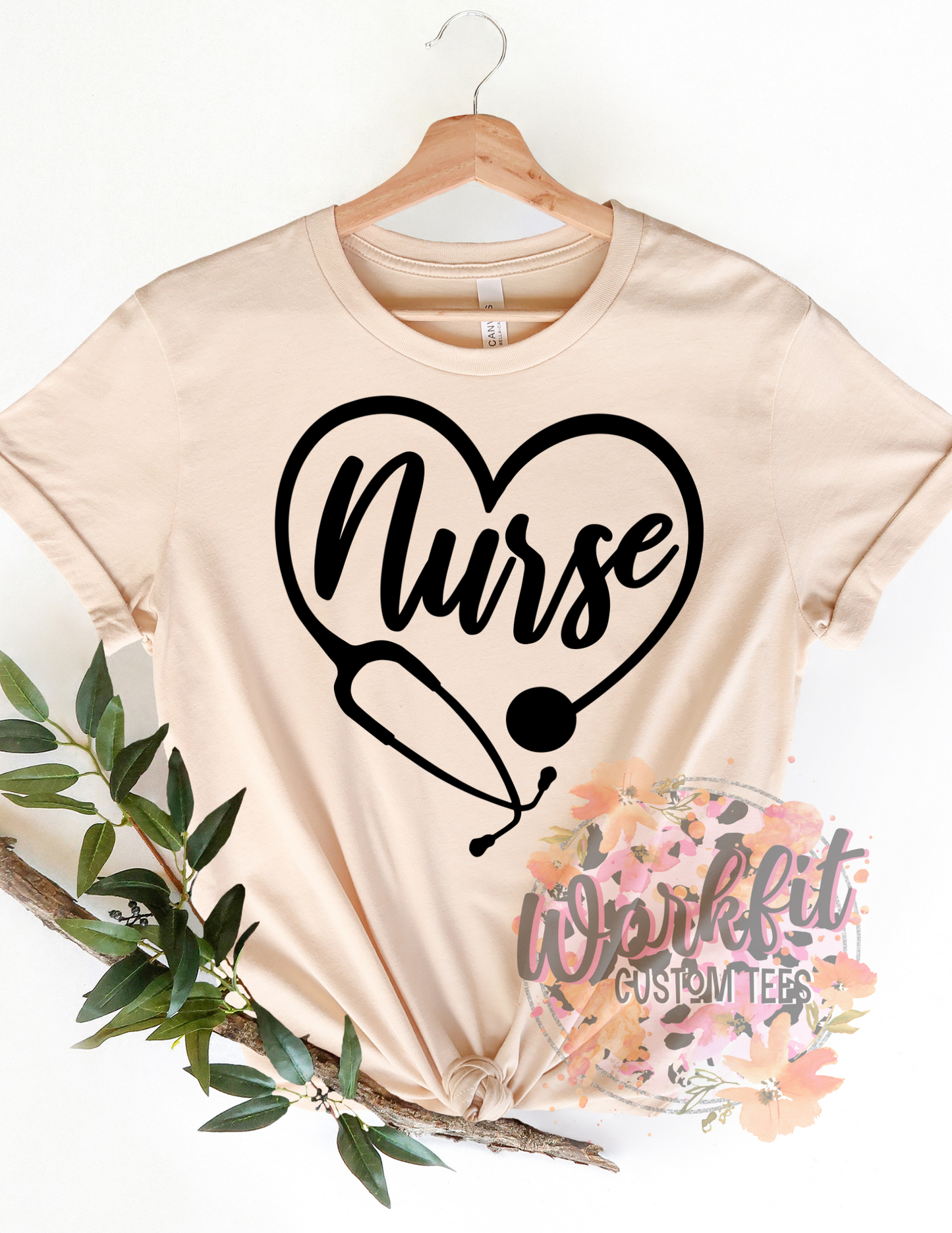 Nurse Heart Stethoscope