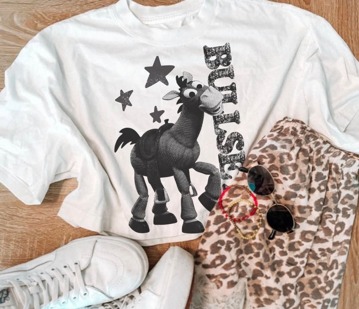 Solid Black designed Toy Story Crewneck