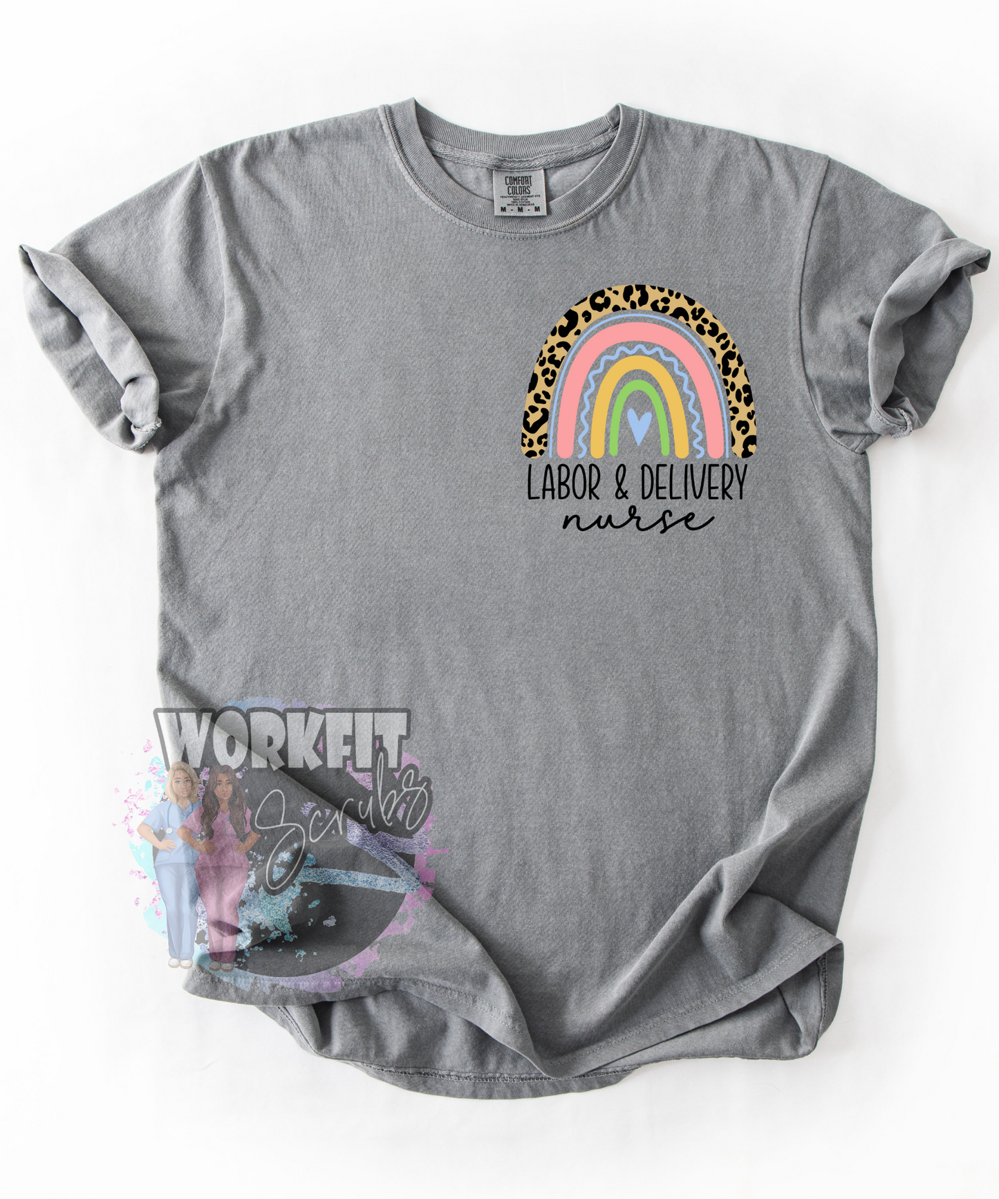 Rainbow Pocket L & D Tee