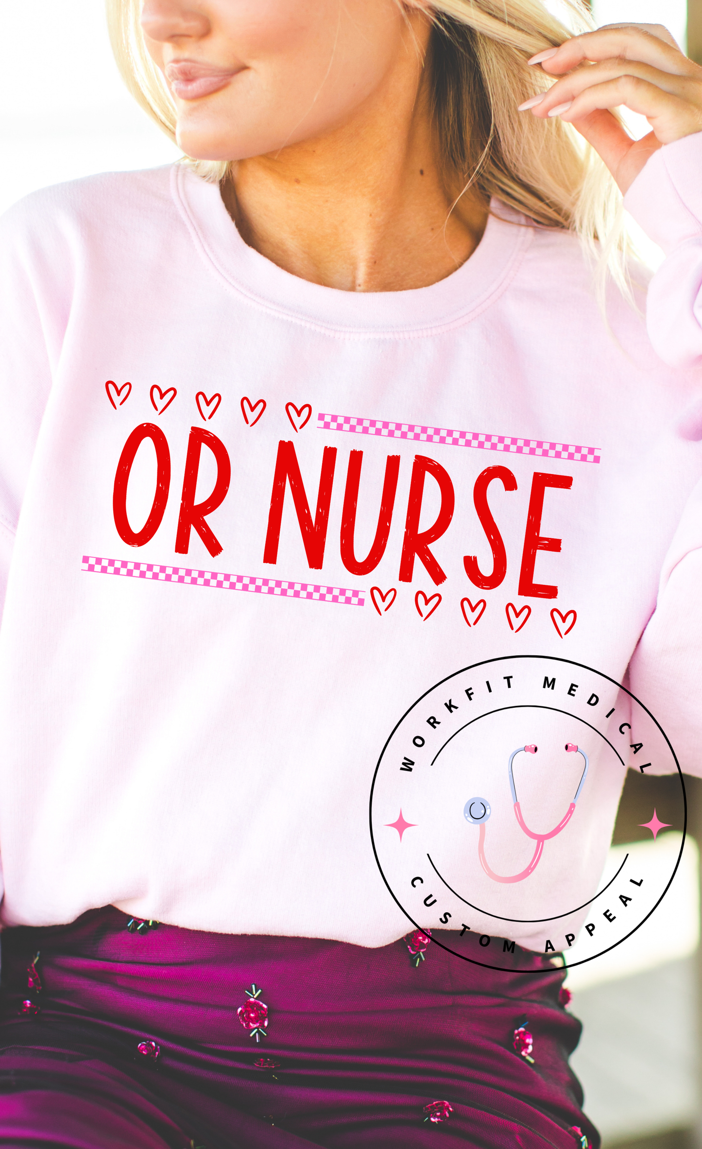 Valentine Unit Nurse Tees
