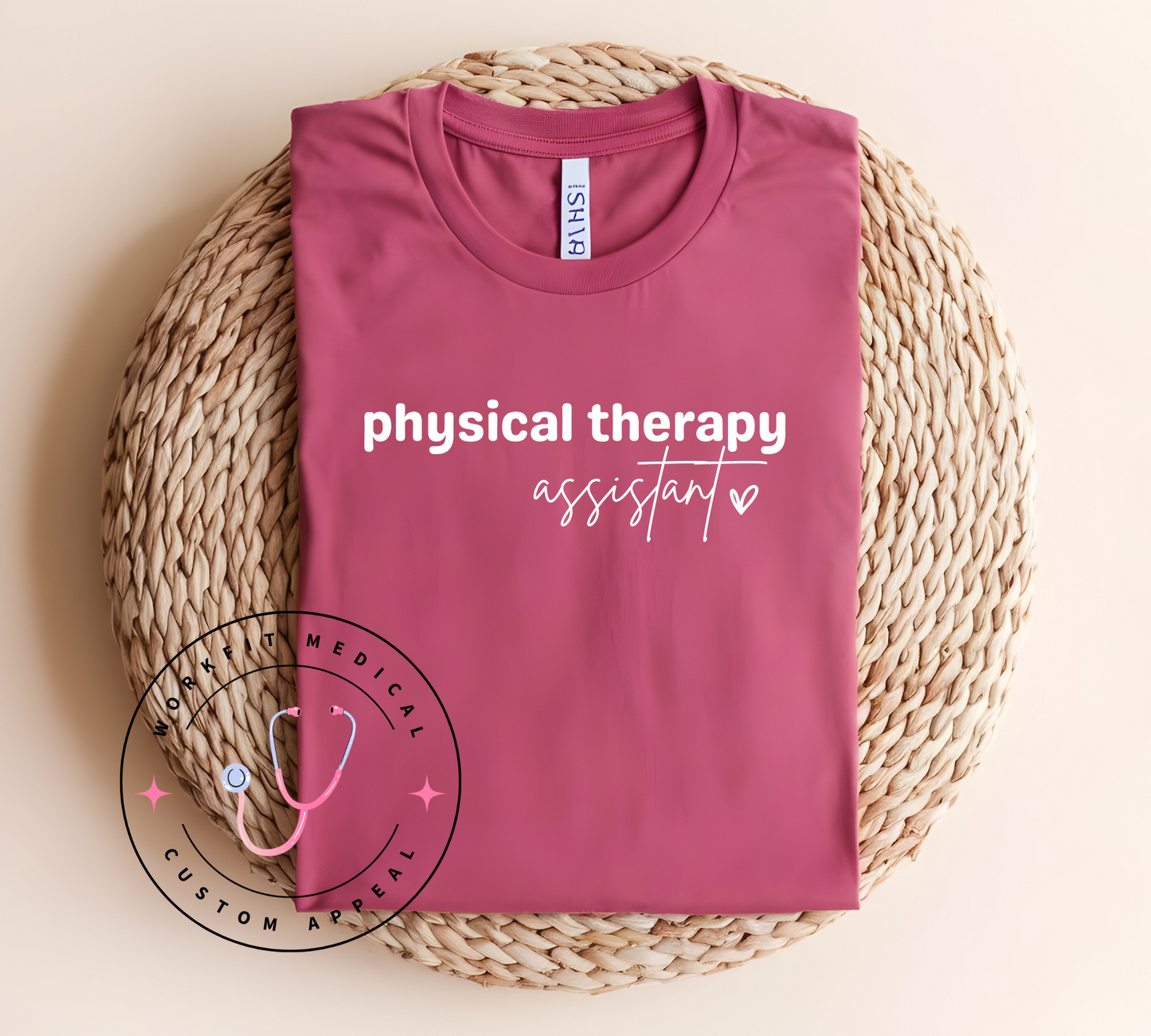Simply with heart PTA Tee