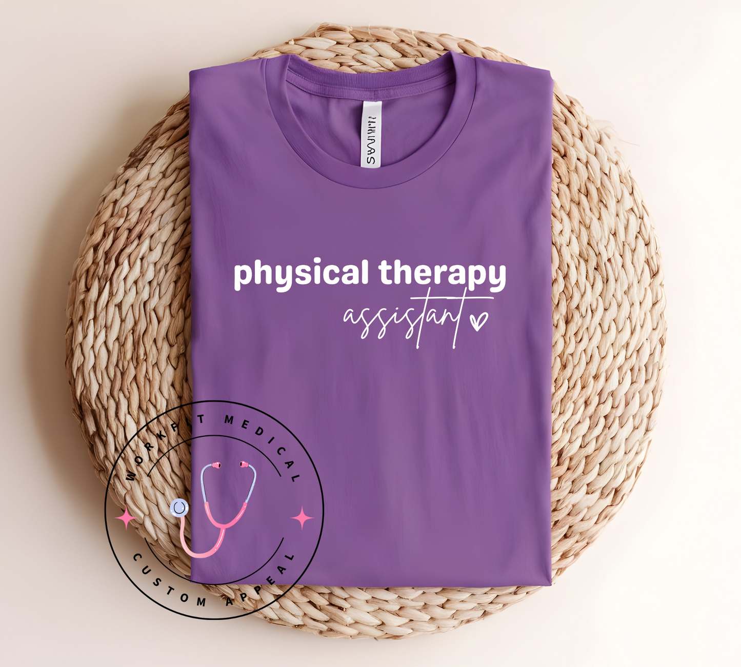 Simply with heart PTA Tee