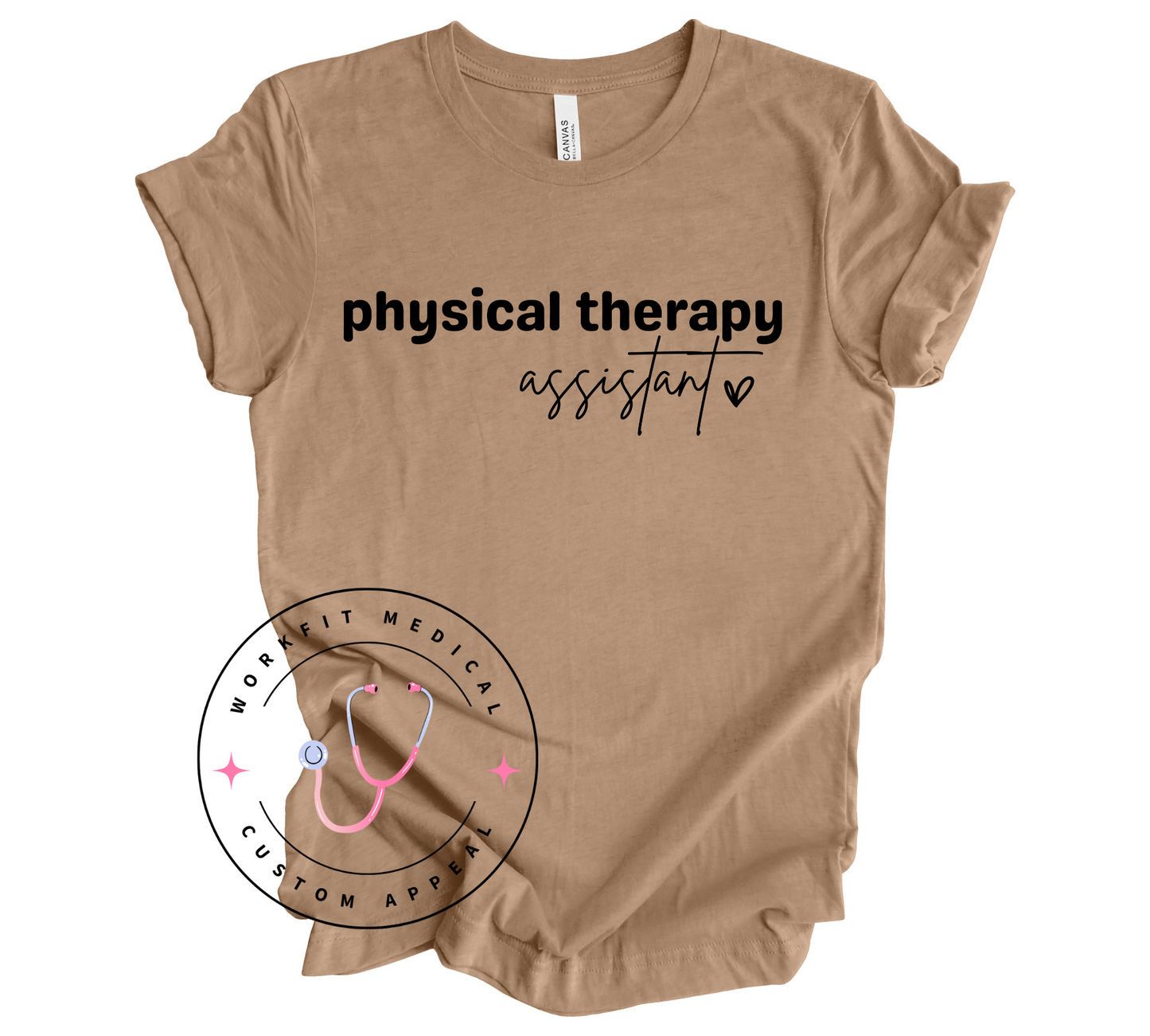 Simply with heart PTA Tee