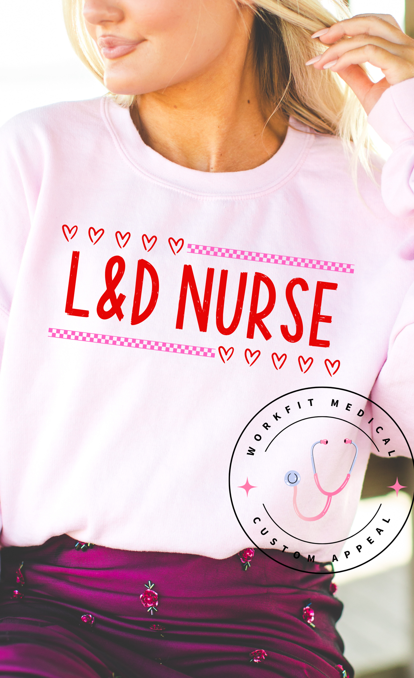 Valentine Unit Nurse Tees