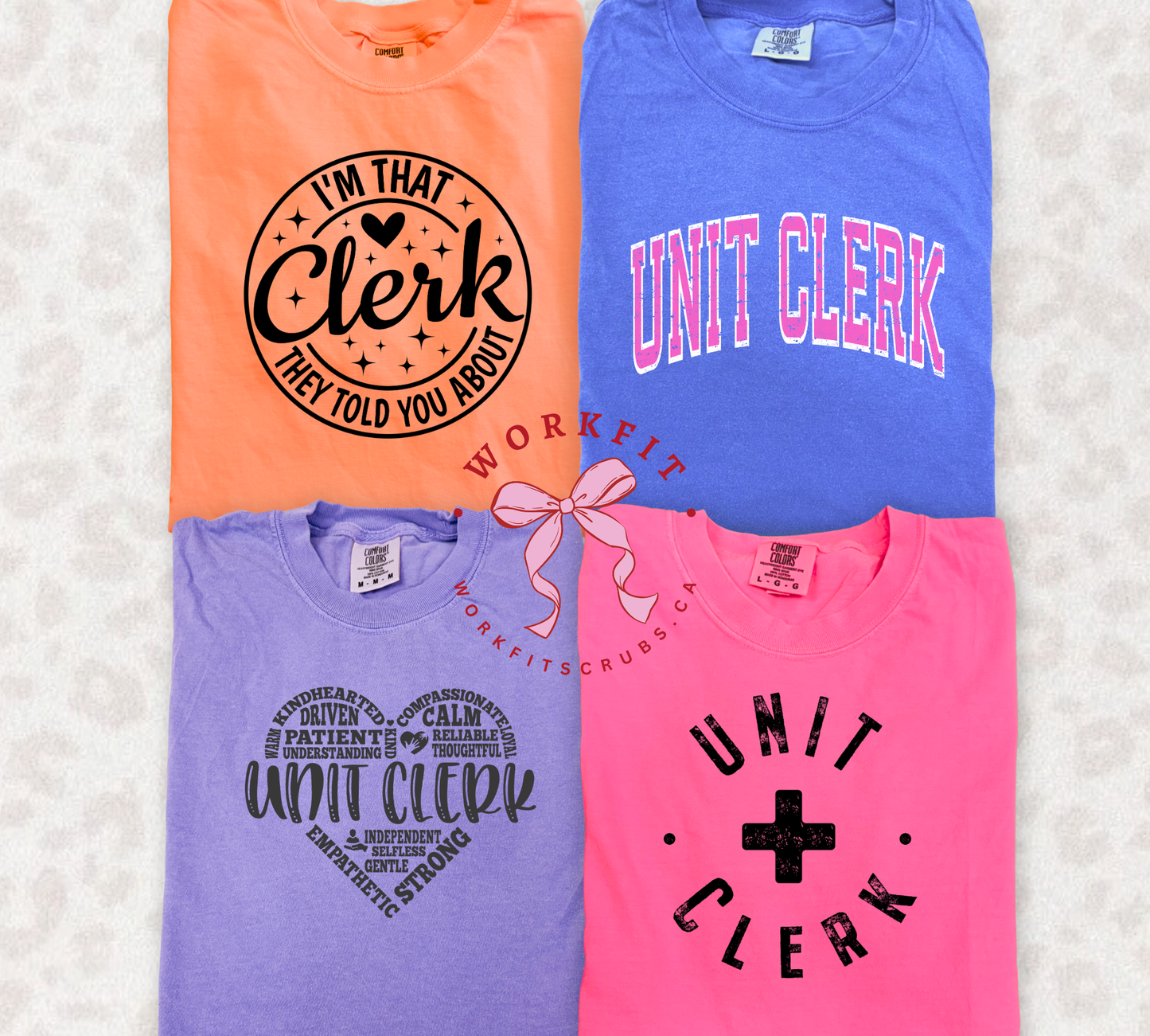 Unit Clerk Bundle T-Shirt Pkg