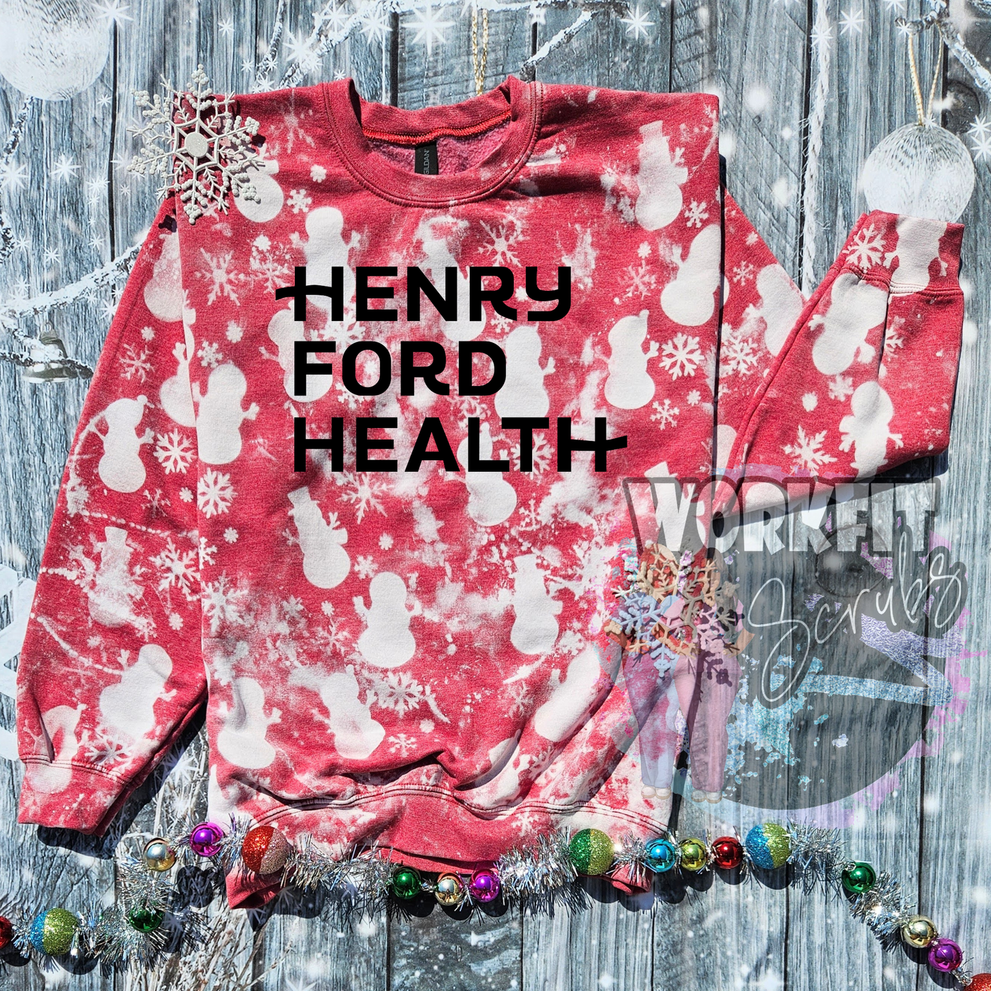 Henry Ford Health Holiday Crewneck