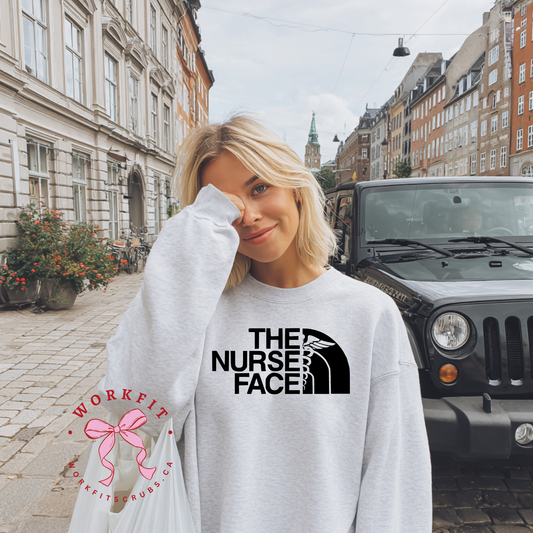 The Nurse Face Crewneck