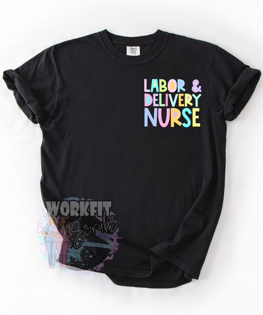 L & D Nurse Pocket Tee
