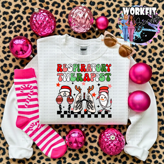 Respiratory RT Holiday Crewneck