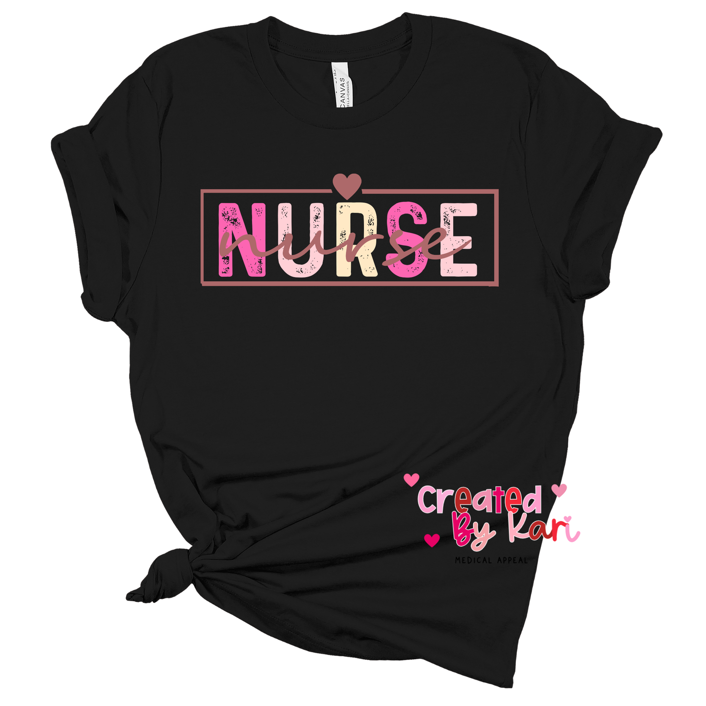 All about Pink- Nurse Tee