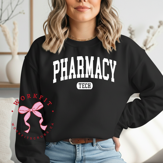 Varsity Pharmacy Tech Crewneck