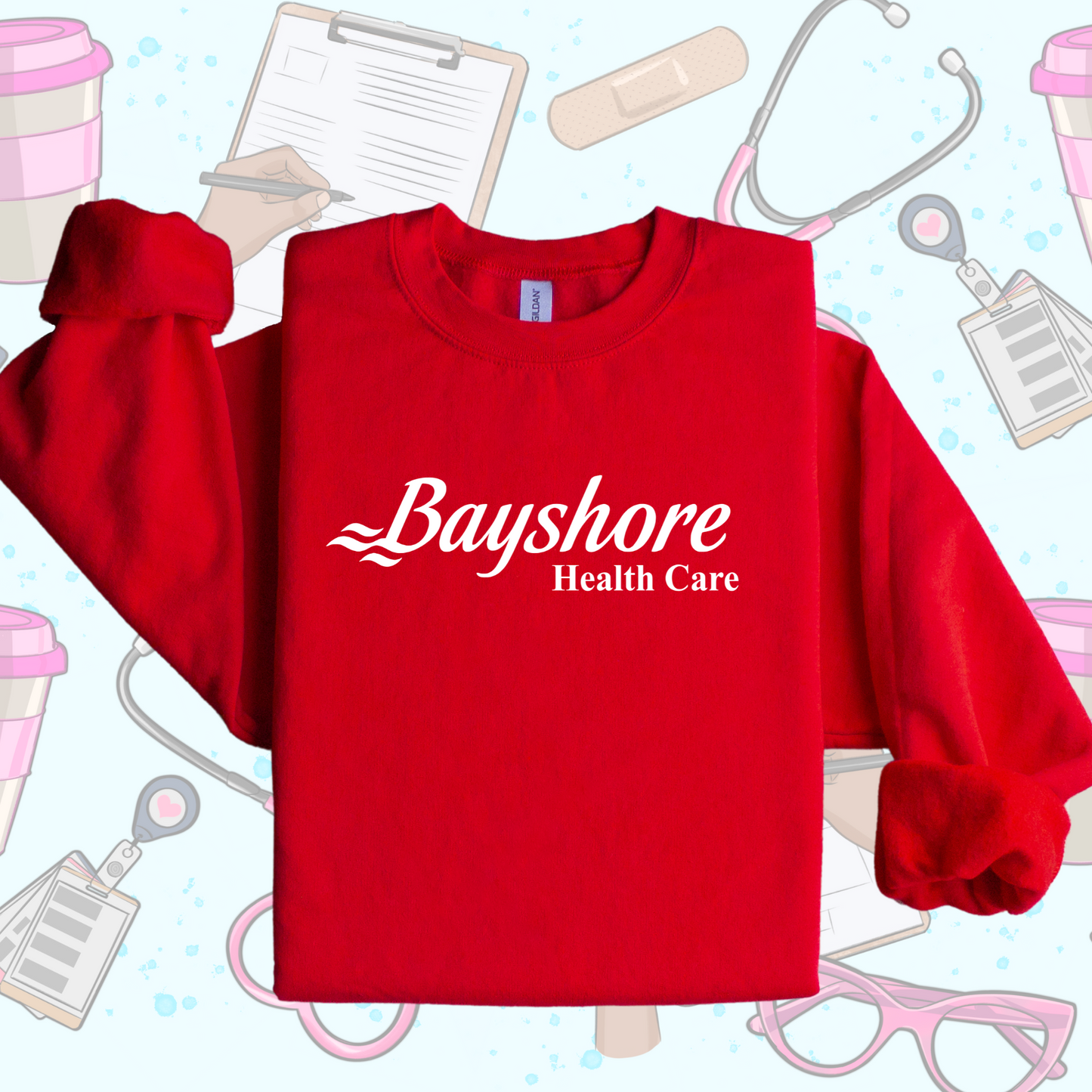 Bayshore Home Health Crewnecks