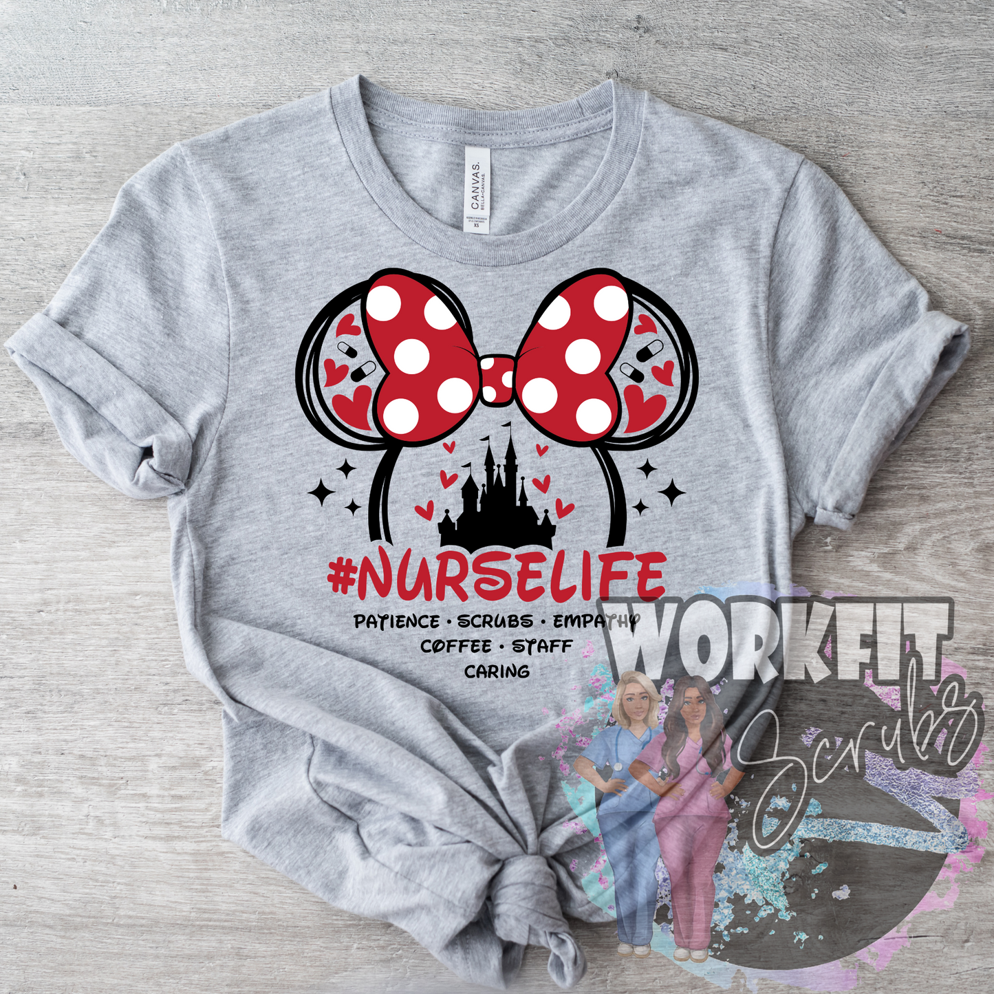 Nurse Dissssney Tees