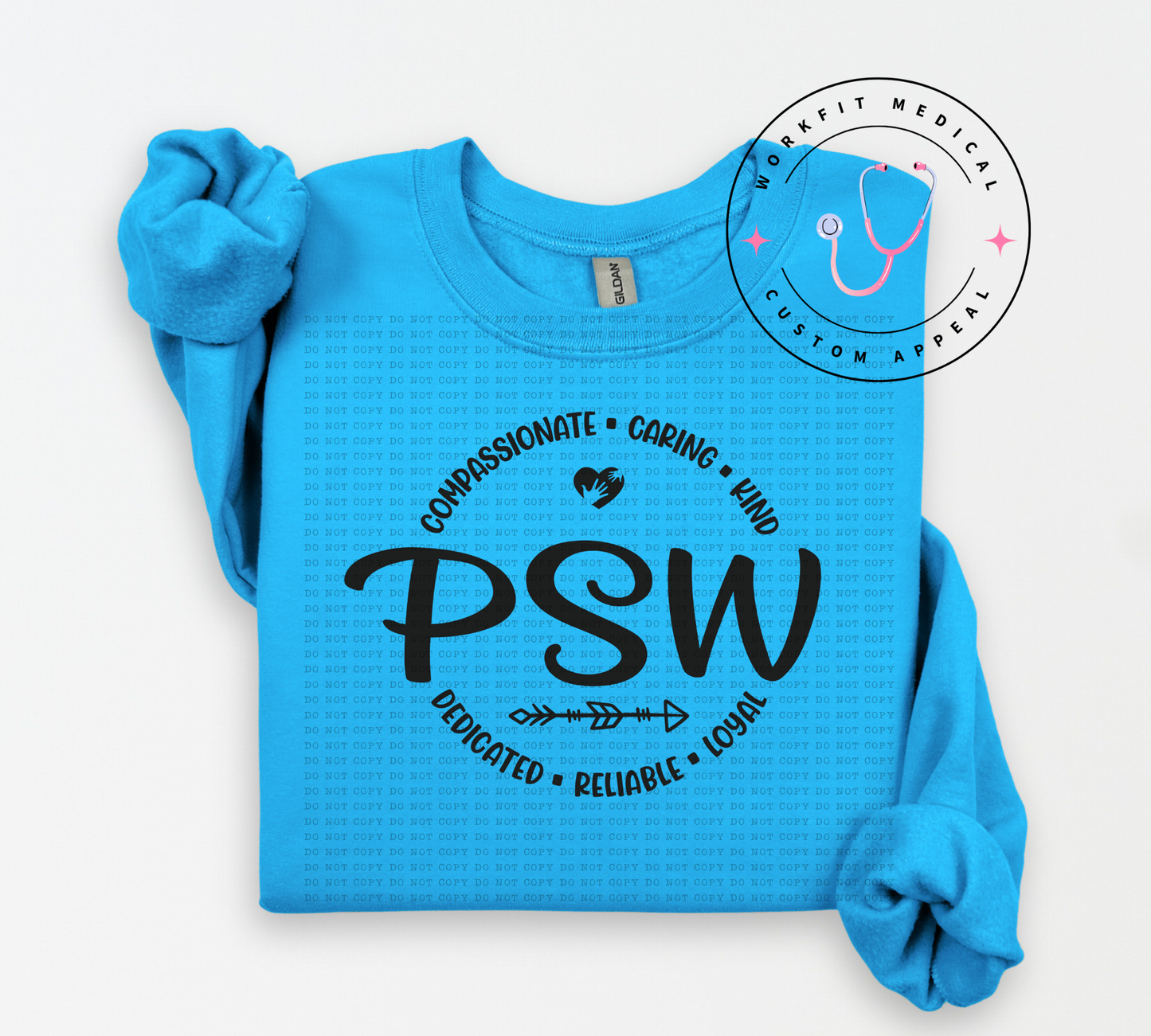 Compassion Caring PSW Crewneck