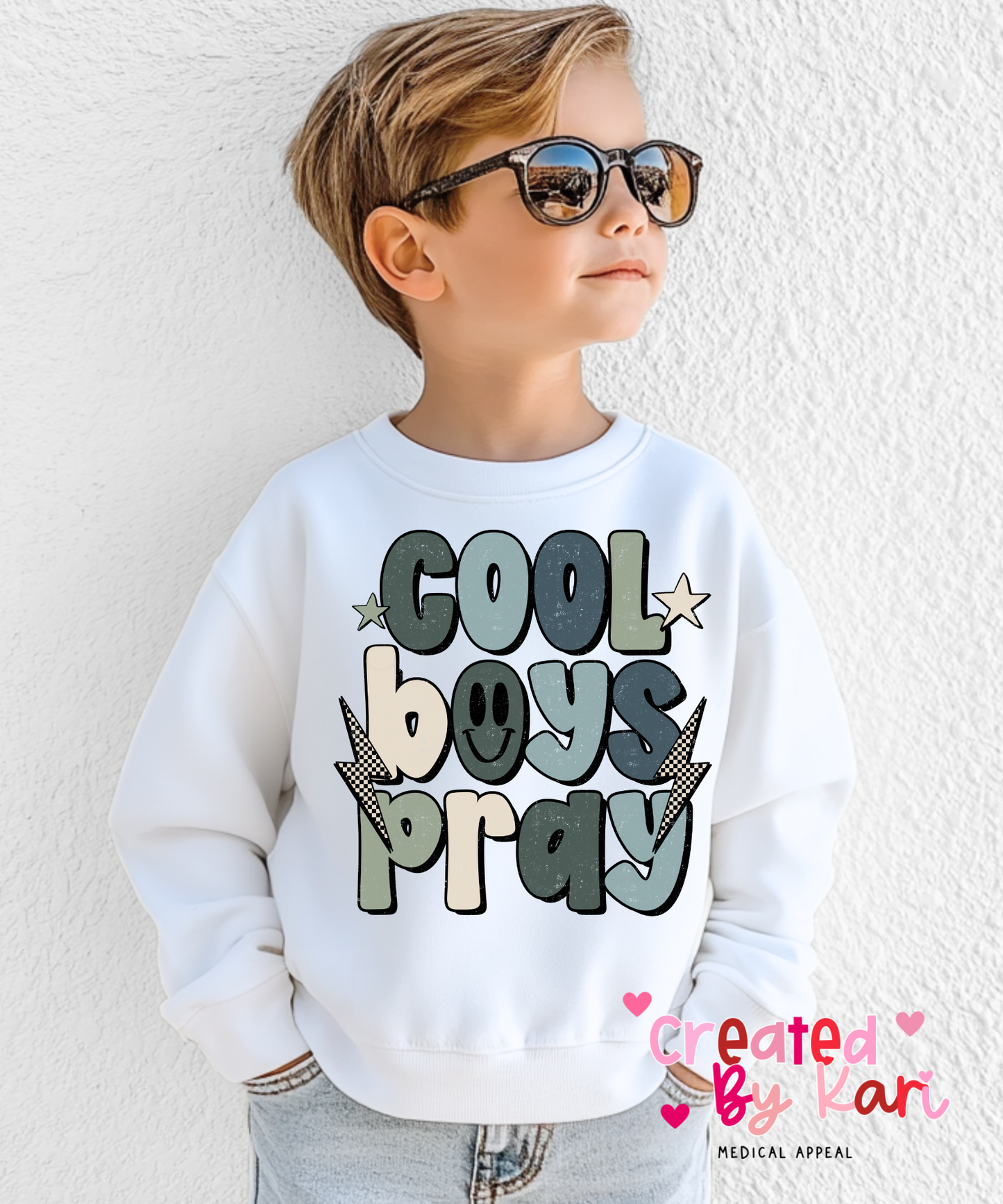 Cool Boys Pray Crewneck