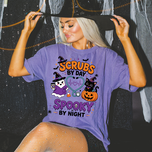 Scrubs by Day Spooky by Night